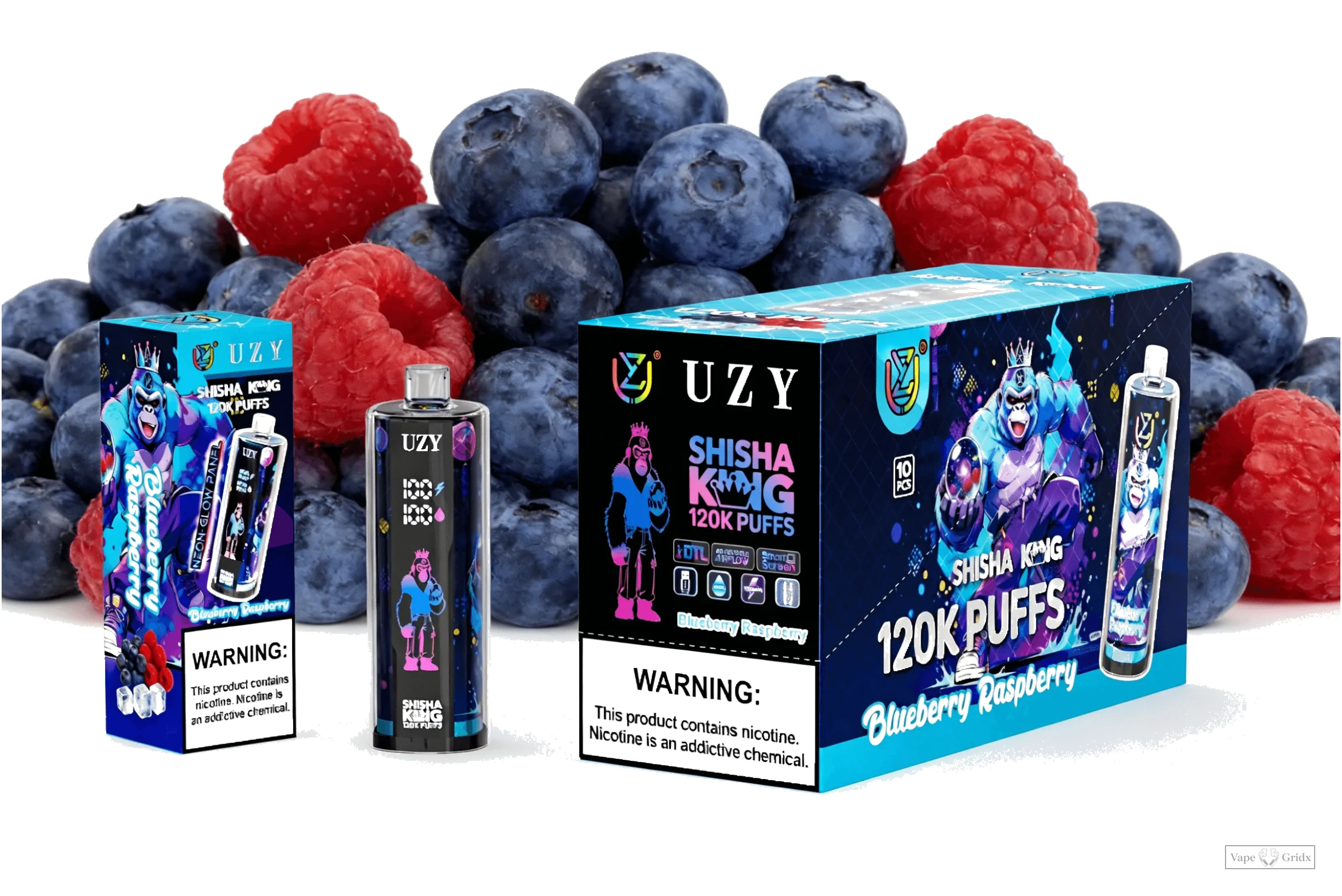 UZY Shisha Hookah King 120000 120K Züge Einweg-Vape - image 2