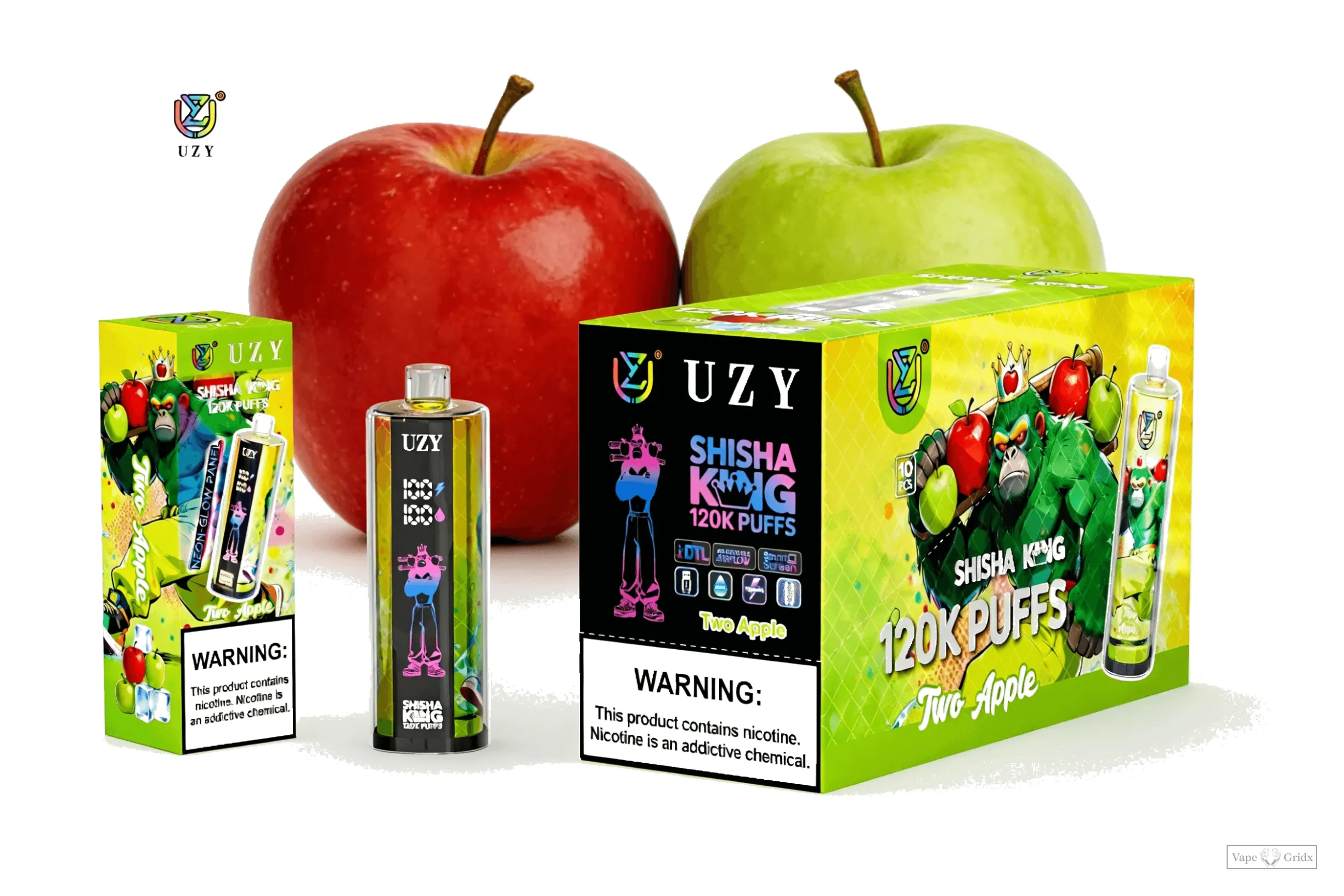 UZY Shisha Hookah King 120000 120K Züge Einweg-Vape - image 12