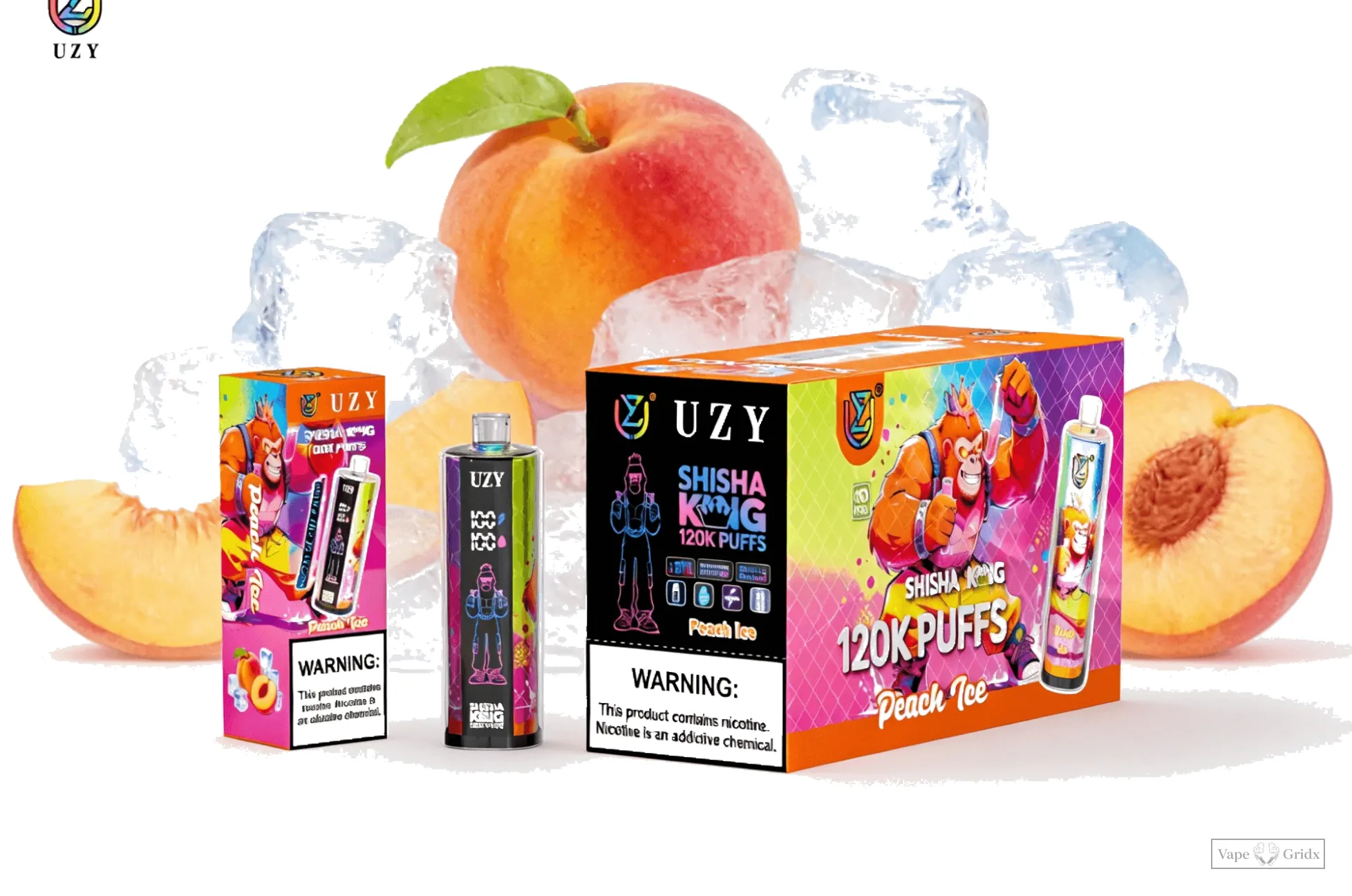 UZY Shisha Hookah King 120000 120K Züge Einweg-Vape - image 9