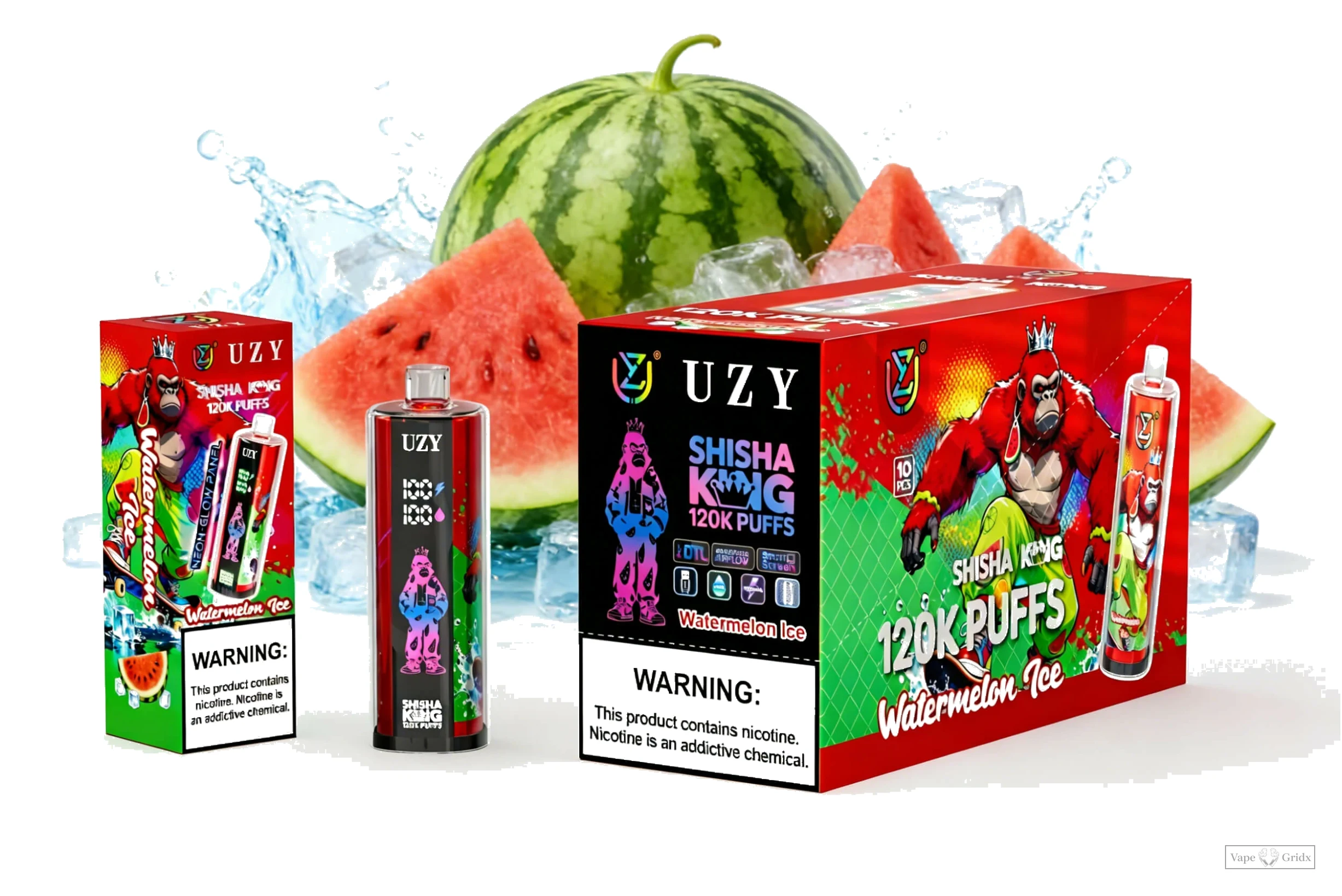 UZY Shisha Hookah King 120000 120K Züge Einweg-Vape - image 10