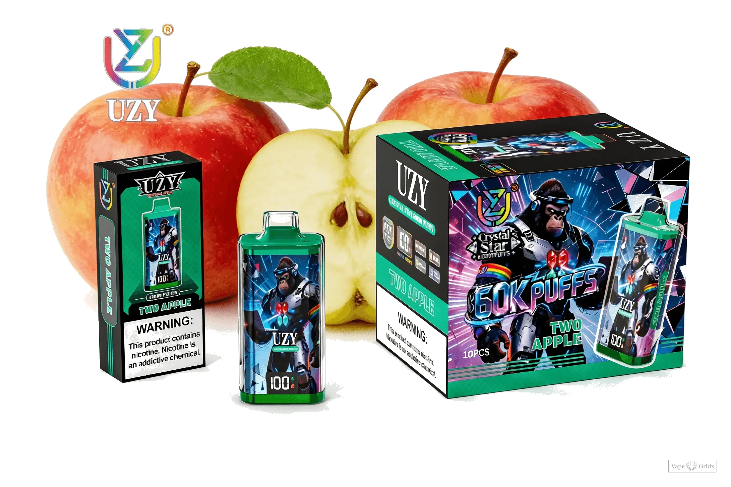 UZY Crystal Star 60000 60K Züge Einweg-Vape - image 11