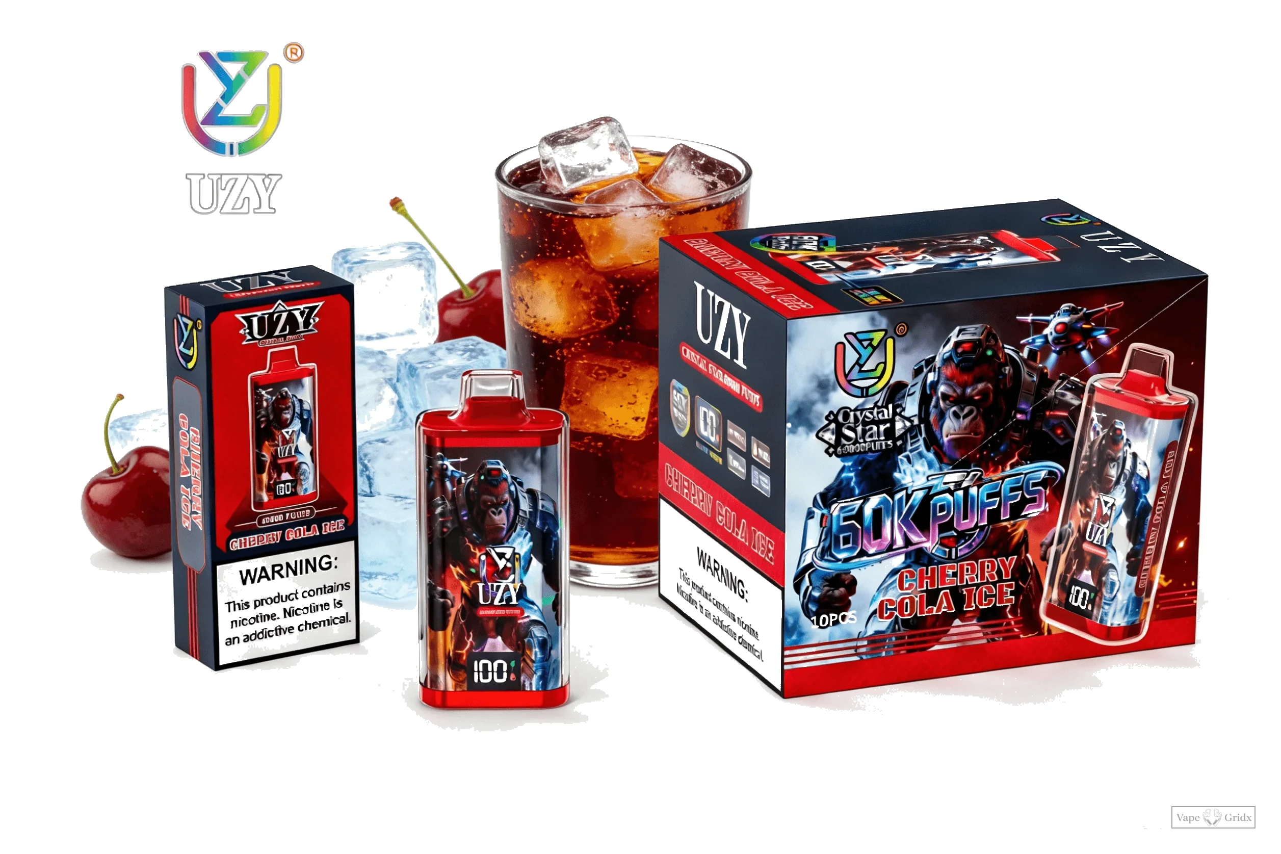 UZY Crystal Star 60000 60K Züge Einweg-Vape - image 10