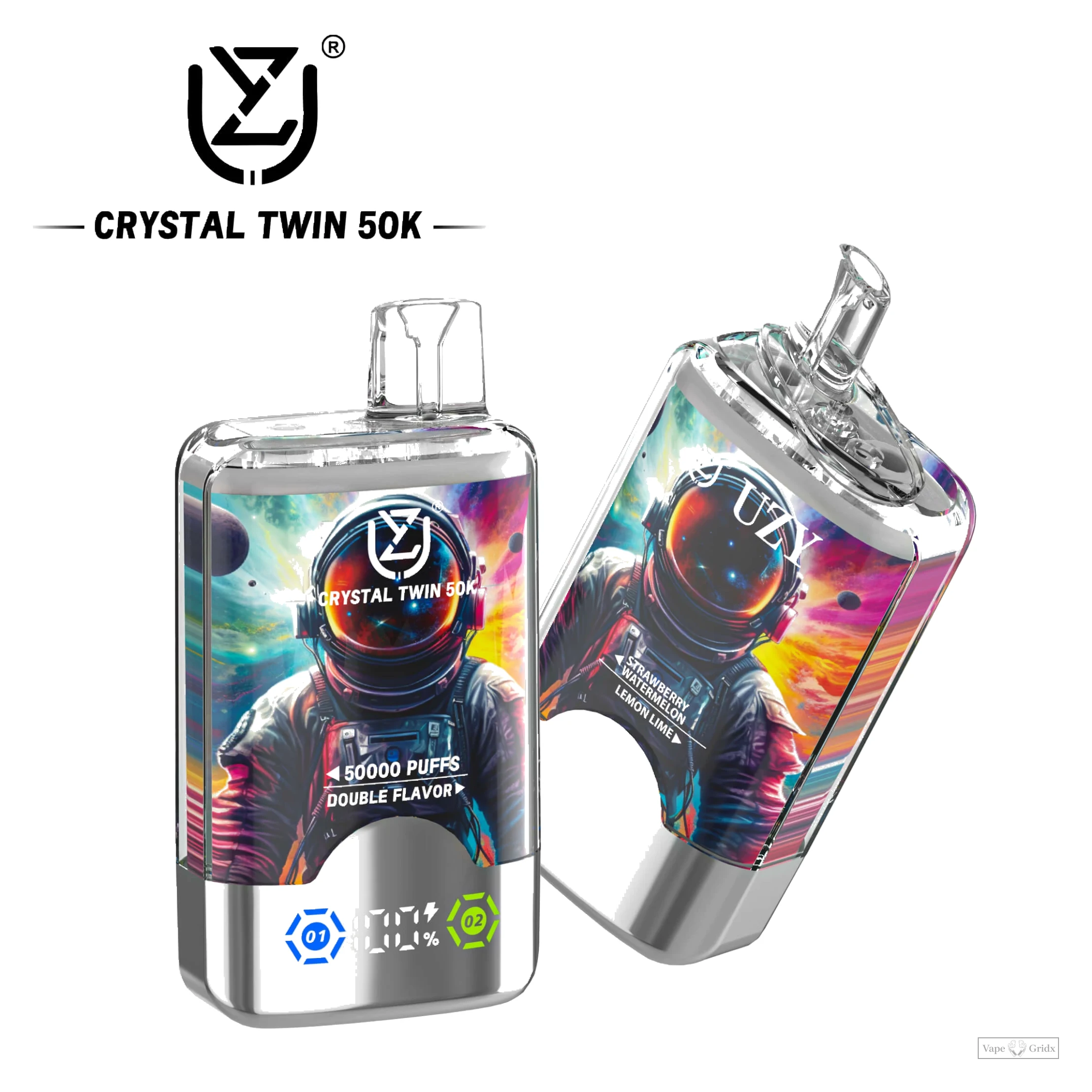 UZY Crystal Twin 50000 50K Züge Double Geschmack Einweg-Vape - image 6