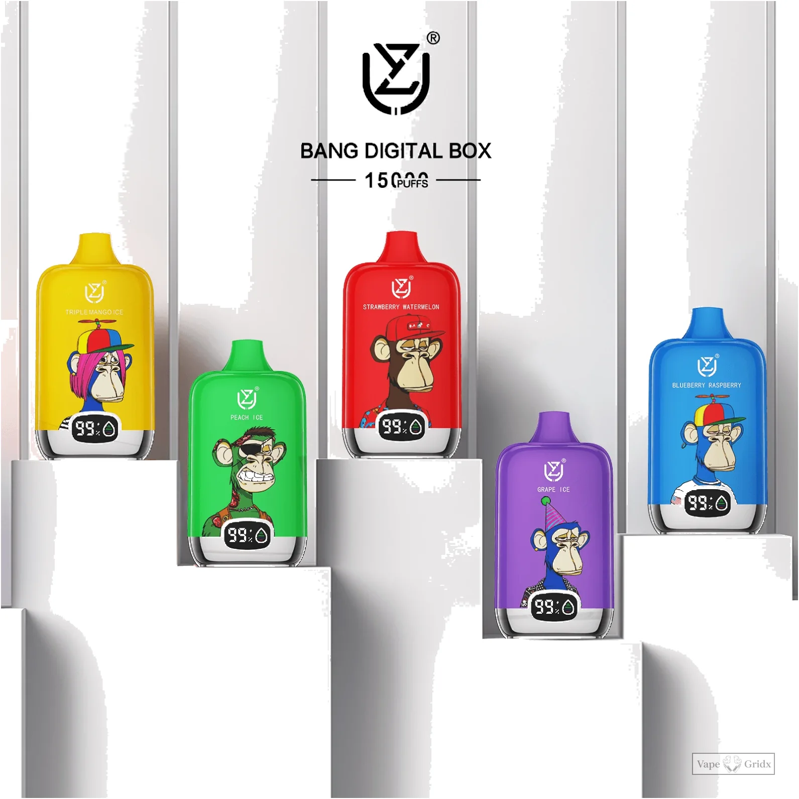 UZY Bang Digital 15000 15K Züge Einweg-Vape - image 4