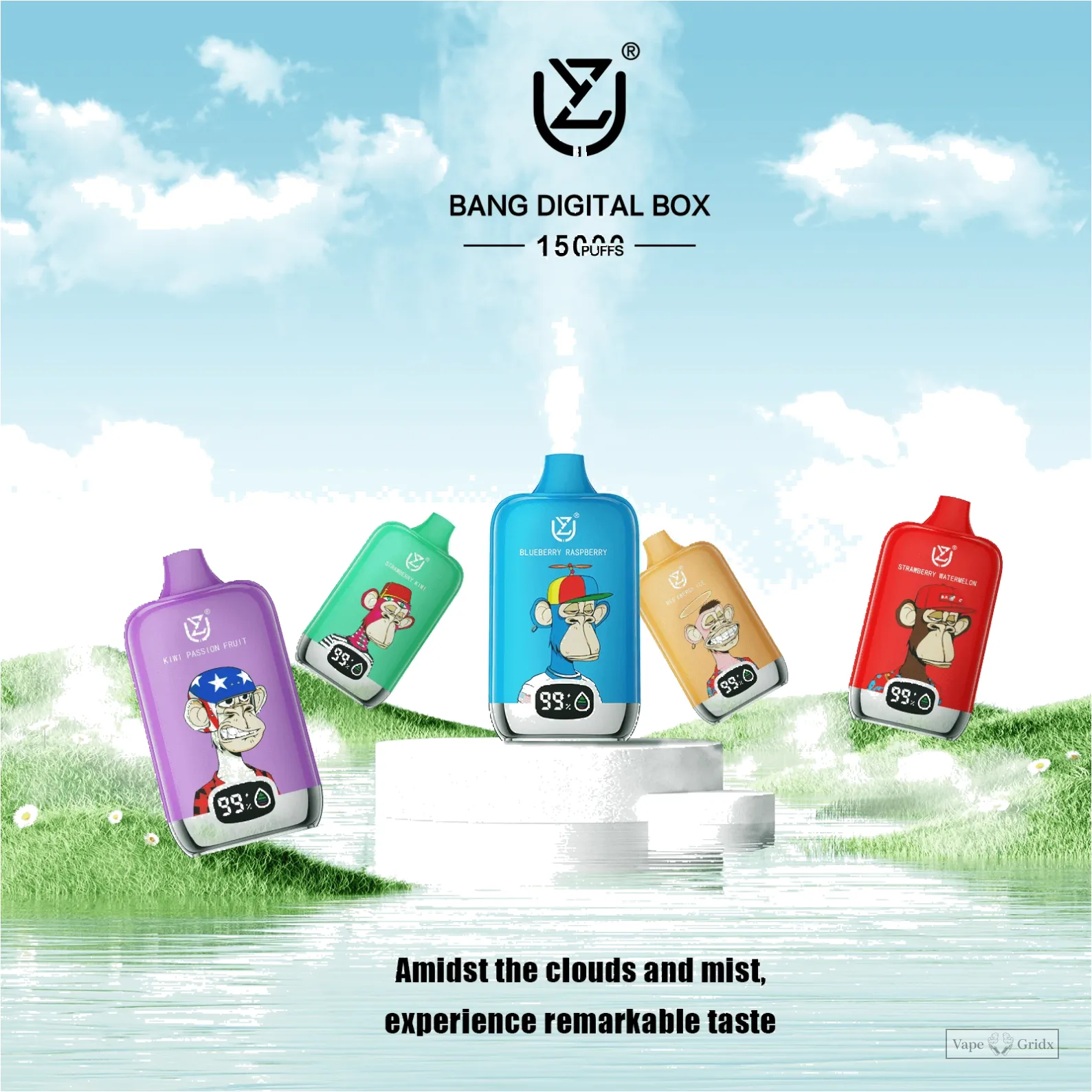 UZY Bang Digital 15000 15K Züge Einweg-Vape - image 5