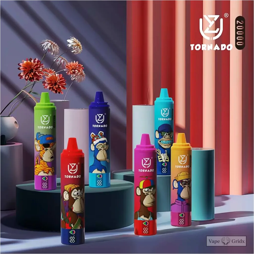 UZY Tornado 20000 20K Züge Mesh Coil Einweg-Vape - image 4