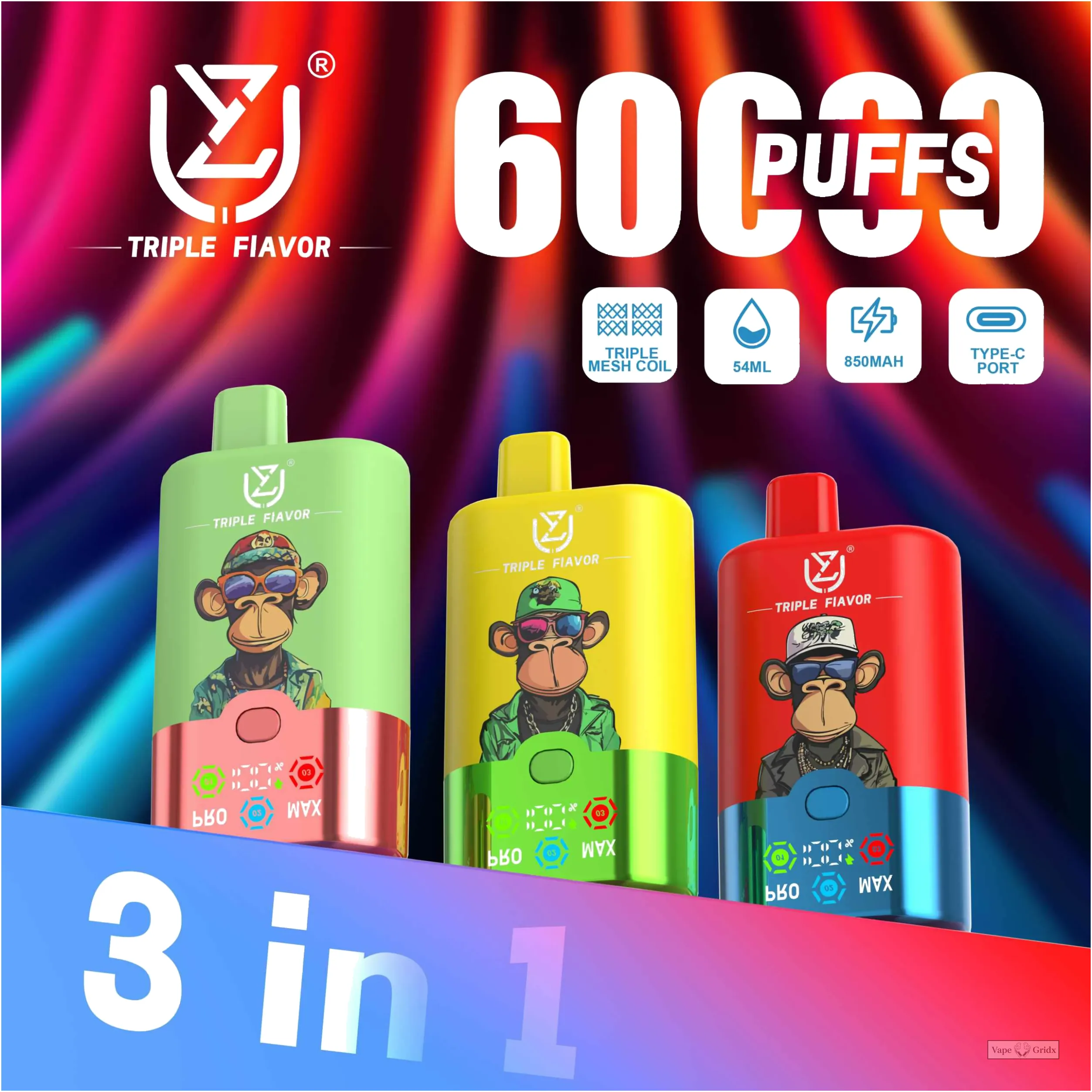 UZY 60000 60K Züge 3-in-1 Einweg-Vape - image 11