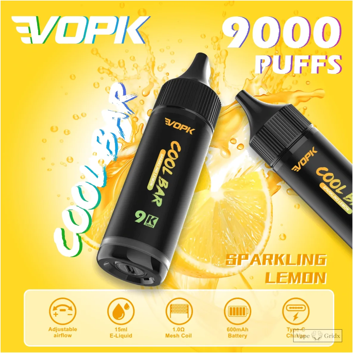 VOPK COOL Bar 9000 9K Züge Einweg-Vape - image 11