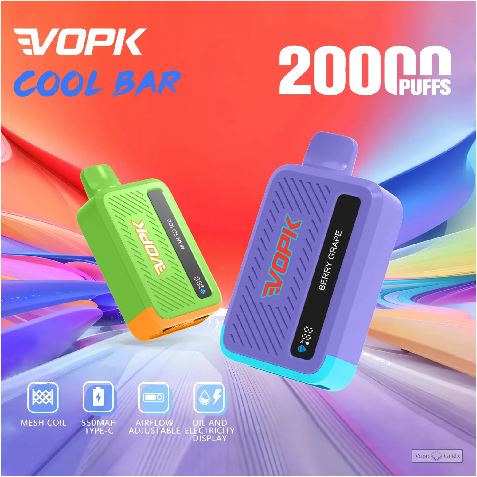 VOPK Cool Bar 20000 20K Züge Einweg-Vape - image 11
