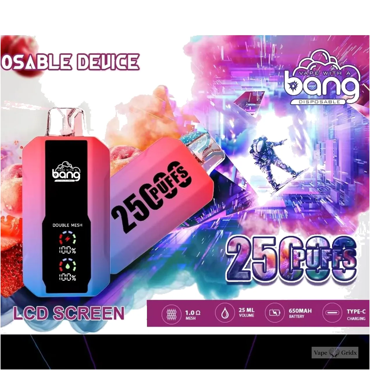 Bang 25000 25K Züge Display Screen Einweg-Vape - image 11