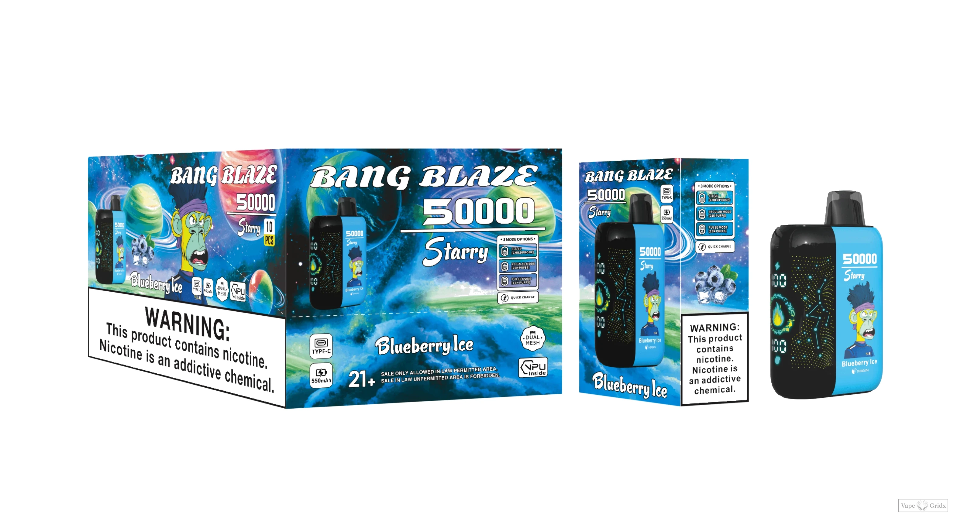 Bang Blaze Starry 50000 50K Züge Einweg-Vape - image 11