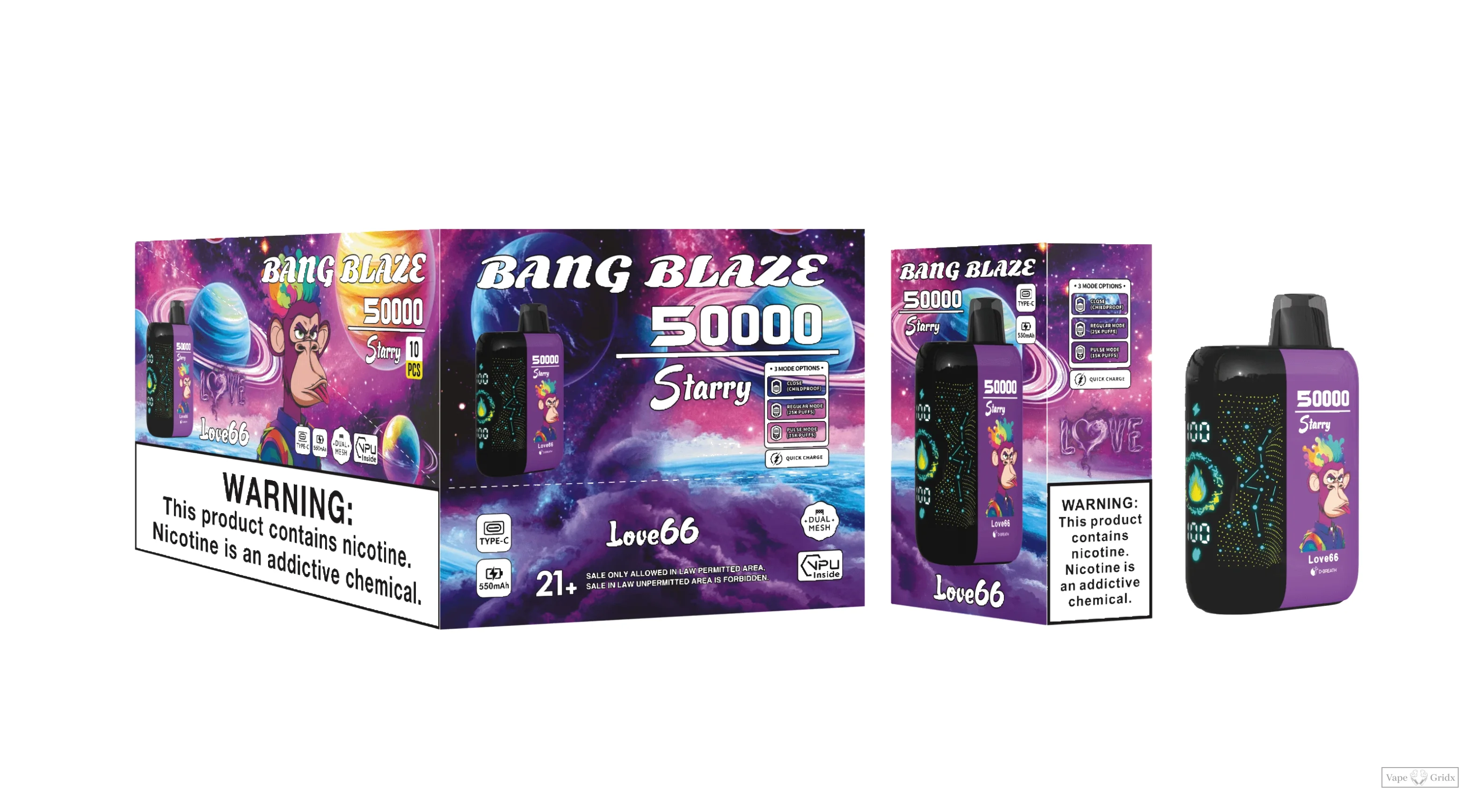 Bang Blaze Starry 50000 50K Züge Einweg-Vape - image 12