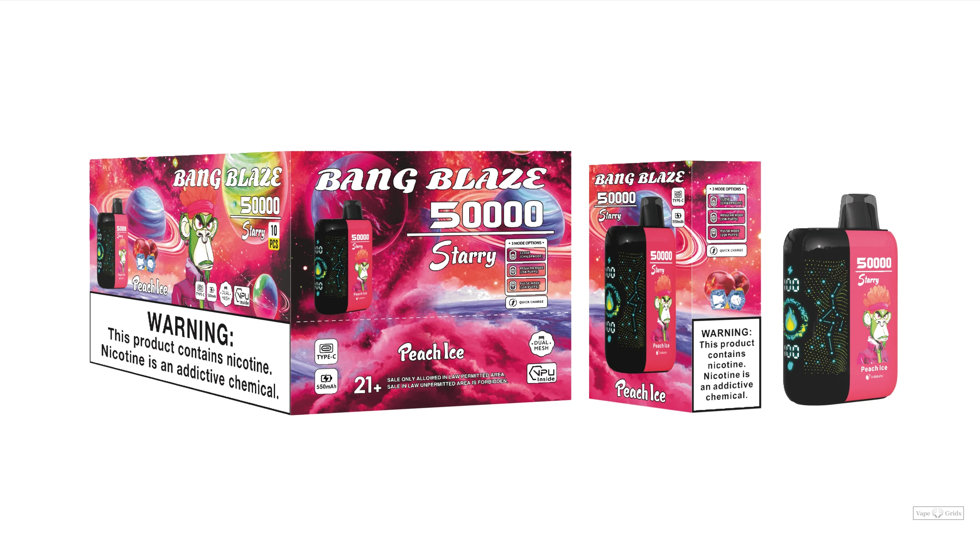 Bang Blaze Starry 50000 50K Züge Einweg-Vape - image 4