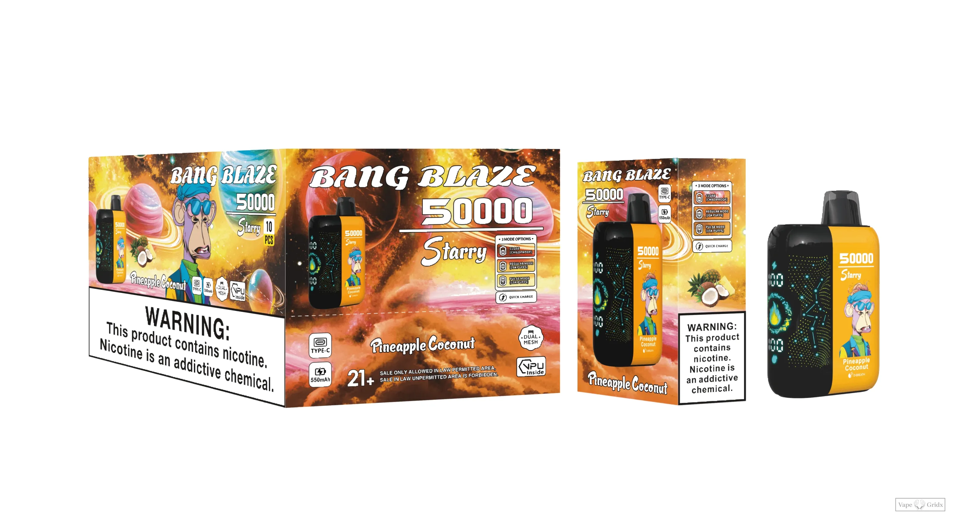 Bang Blaze Starry 50000 50K Züge Einweg-Vape - image 5