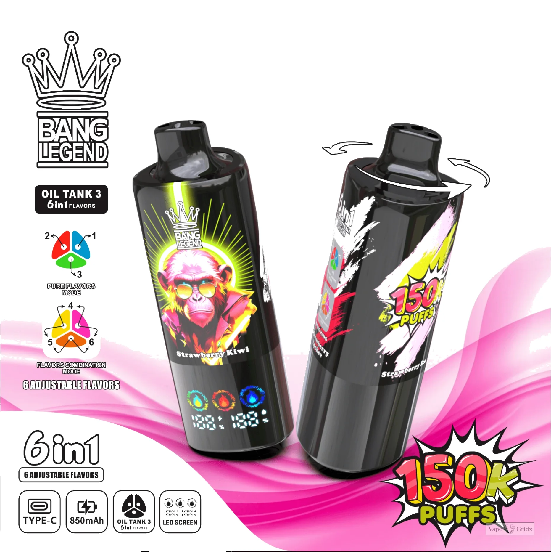 Bang Legend 150000 150K Züge Advanced Mesh Coil Einweg-Vape - image 6