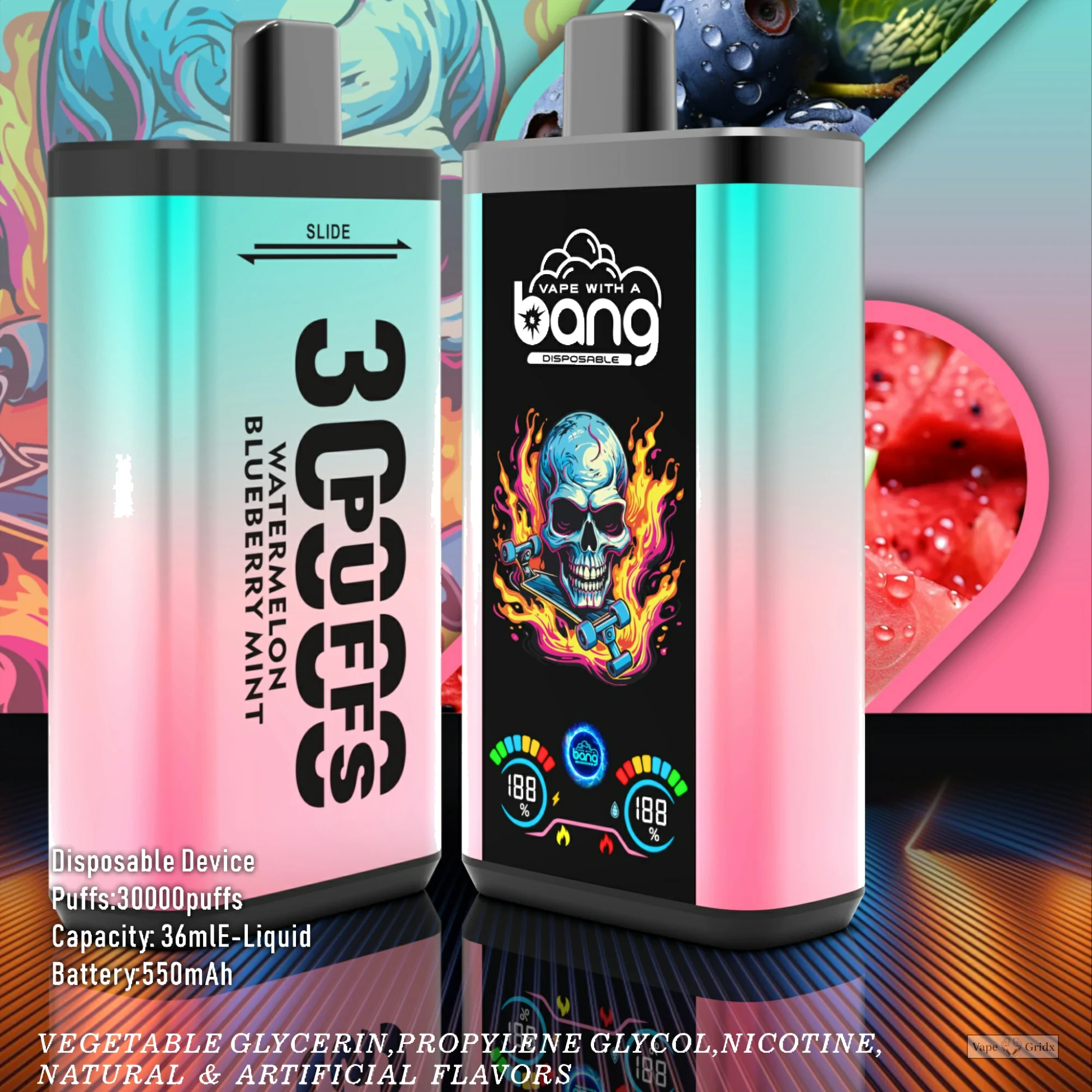 Bang B30S 30000 30K Züge Mesh Coil Einweg-Vape