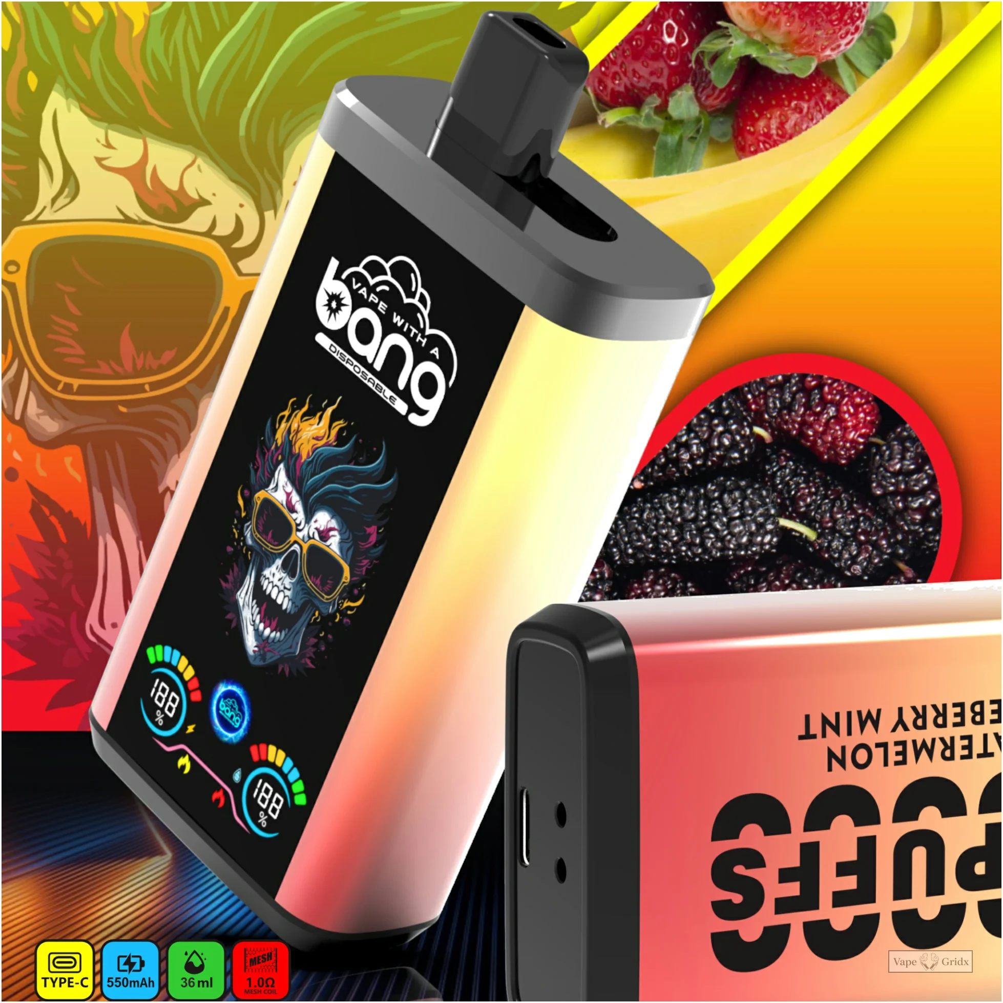 Bang B30S 30000 30K Züge Mesh Coil Einweg-Vape - image 2
