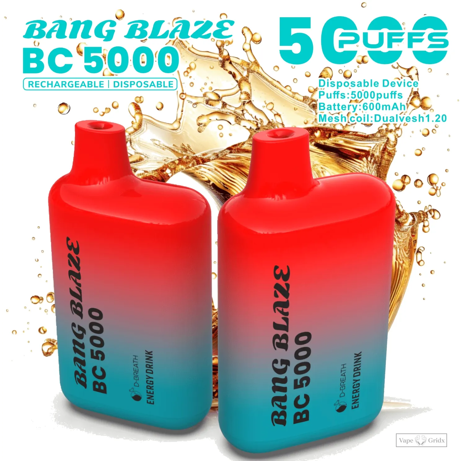 Bang Blaze BC 5000 5K Züge Einweg-Vape - image 2