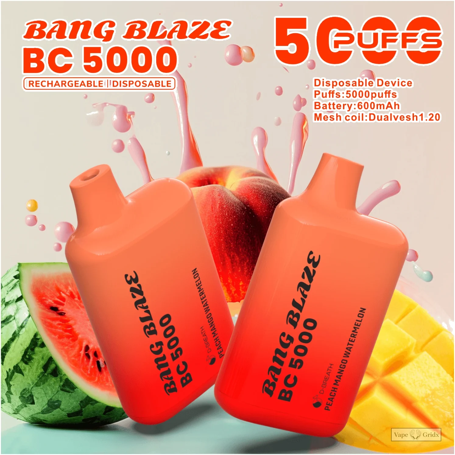 Bang Blaze BC 5000 5K Züge Einweg-Vape - image 3