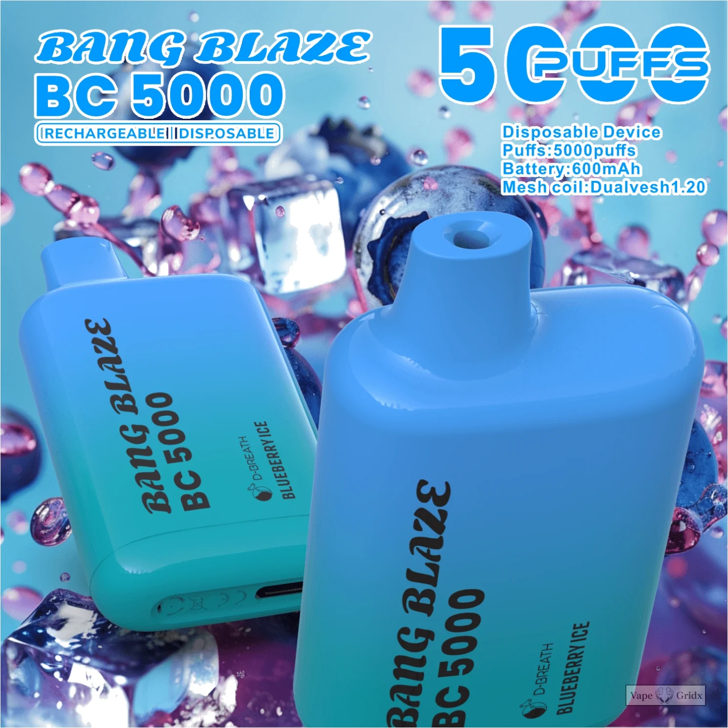 Bang Blaze BC 5000 5K Züge Einweg-Vape - image 5