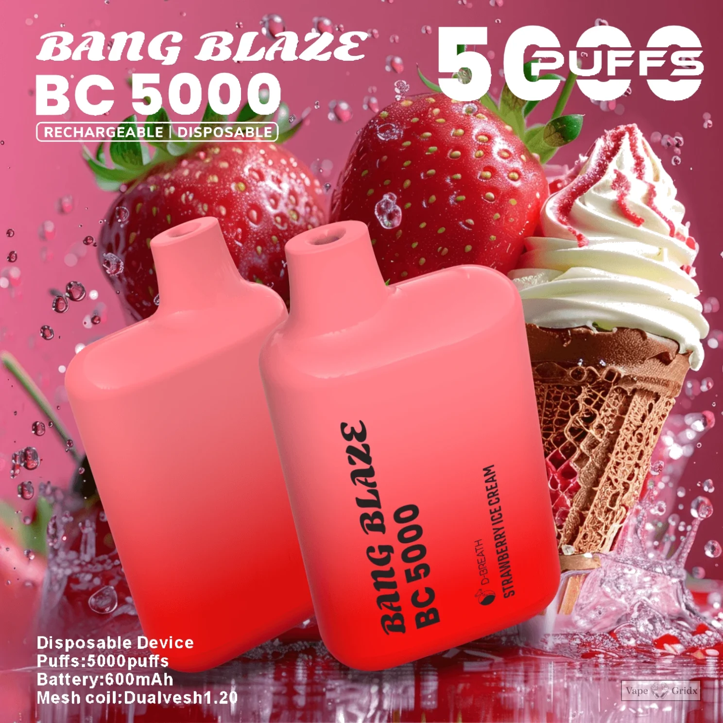 Bang Blaze BC 5000 5K Züge Einweg-Vape - image 6