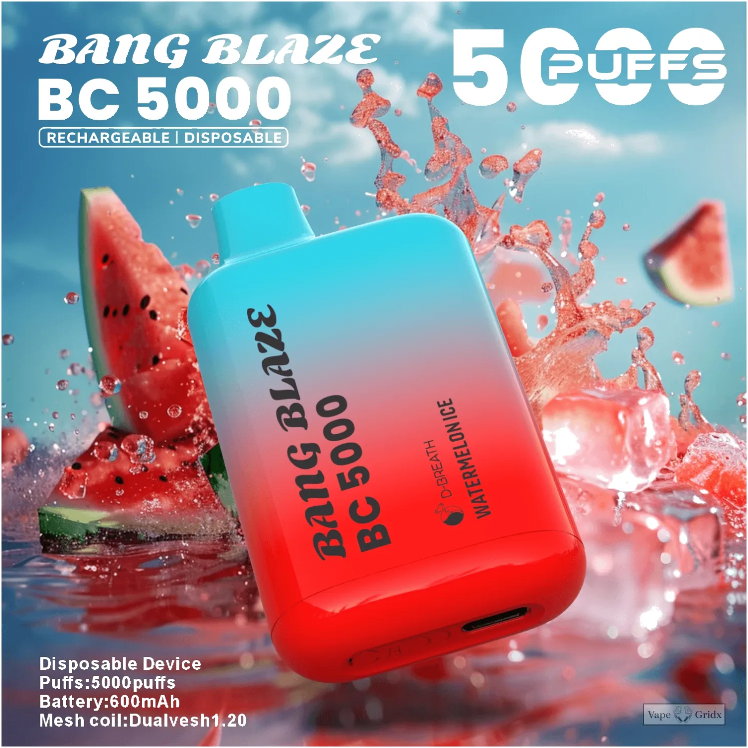 Bang Blaze BC 5000 5K Züge Einweg-Vape - image 7
