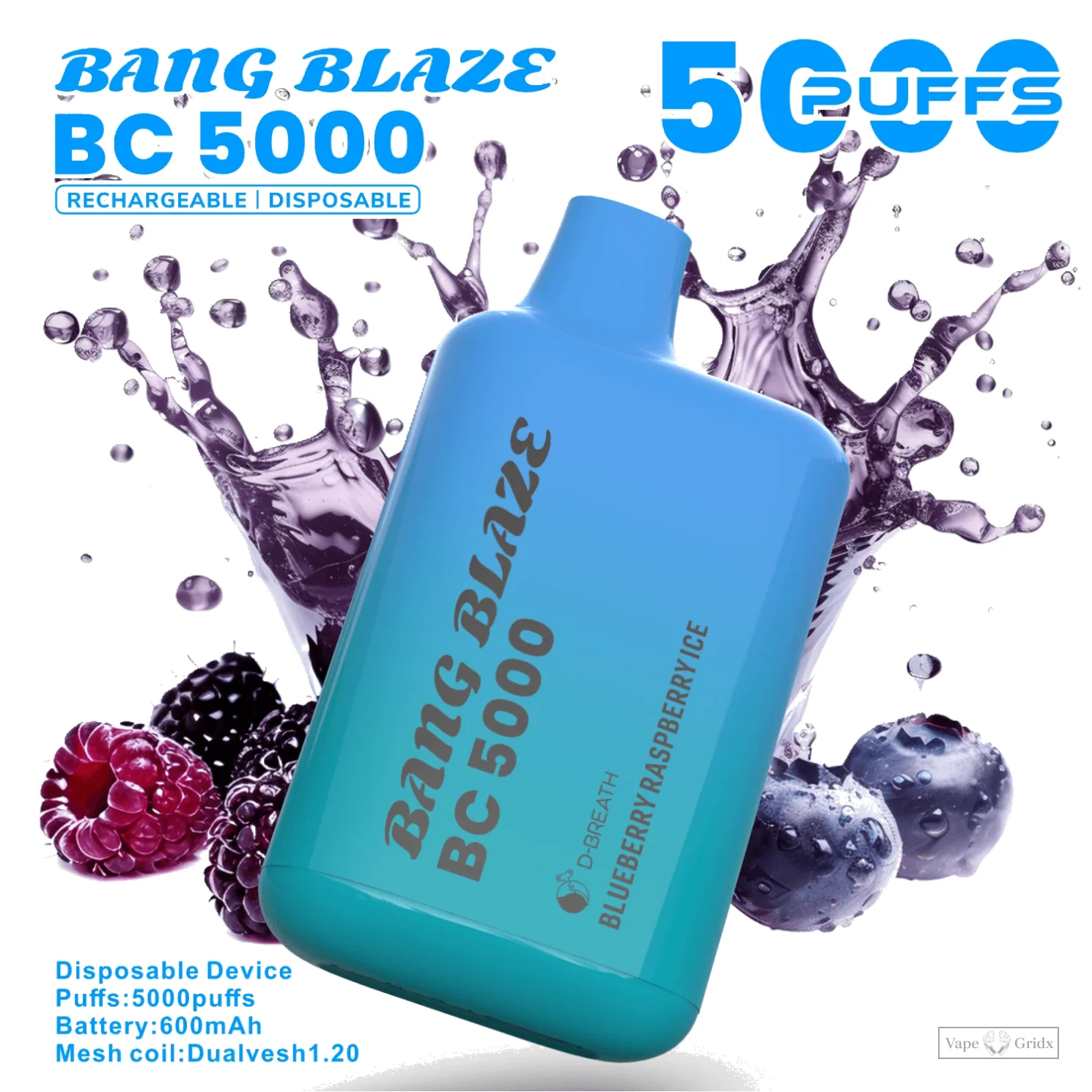 Bang Blaze BC 5000 5K Züge Einweg-Vape - image 9