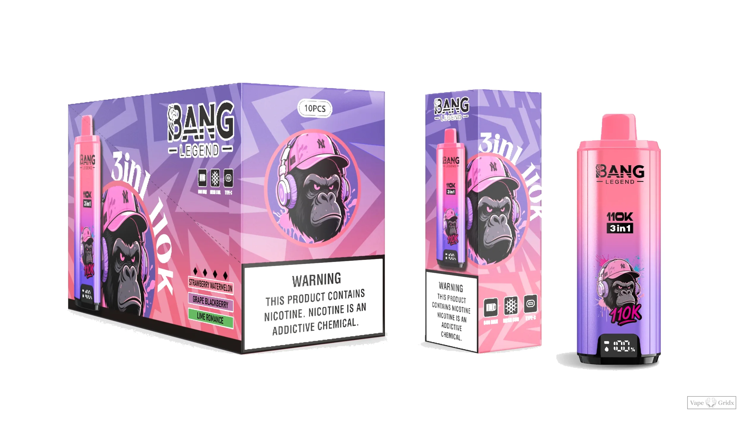Bang Legend 110000 110K Züge Display Einweg-Vape - image 11