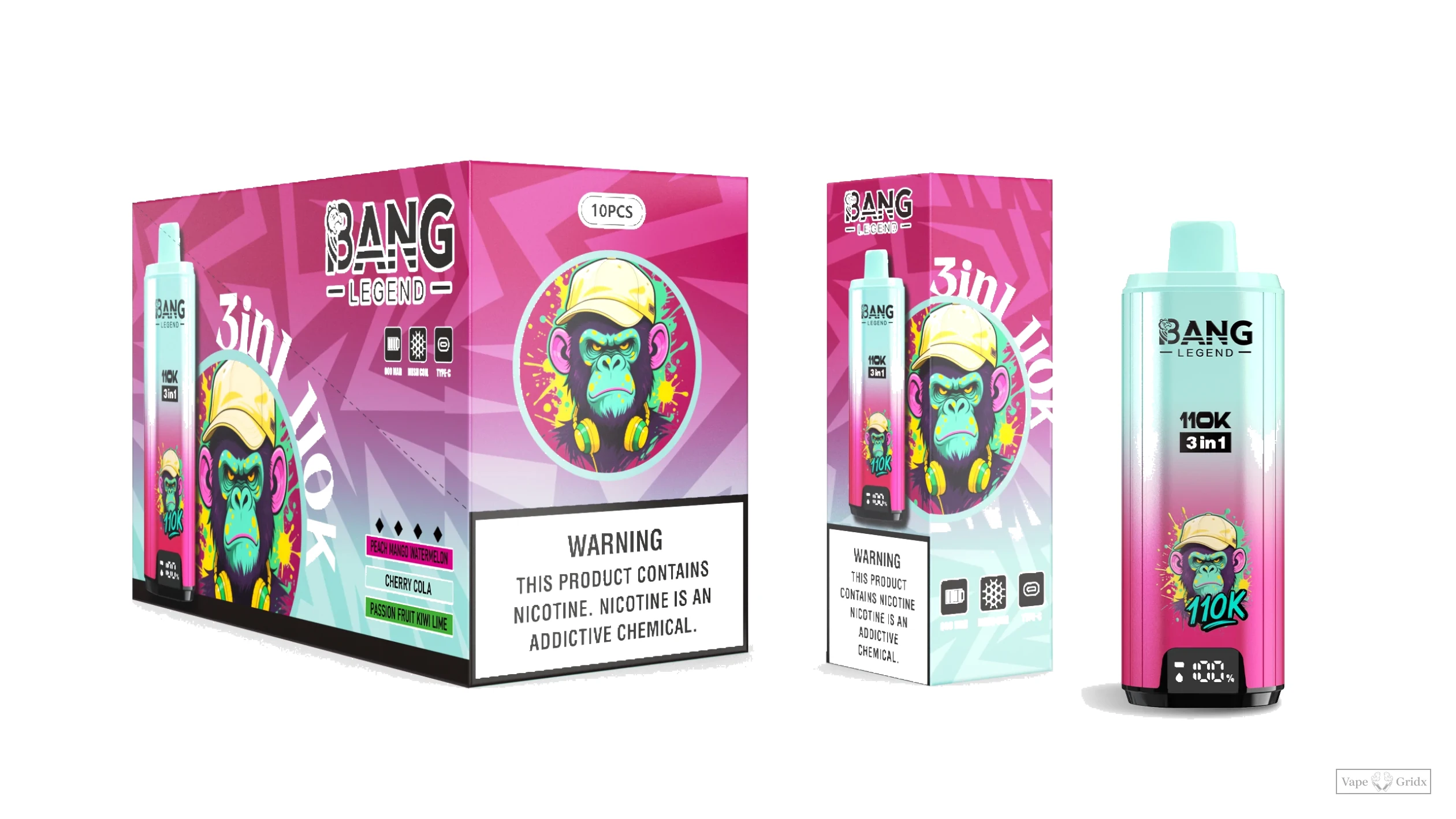Bang Legend 110000 110K Züge Display Einweg-Vape - image 7