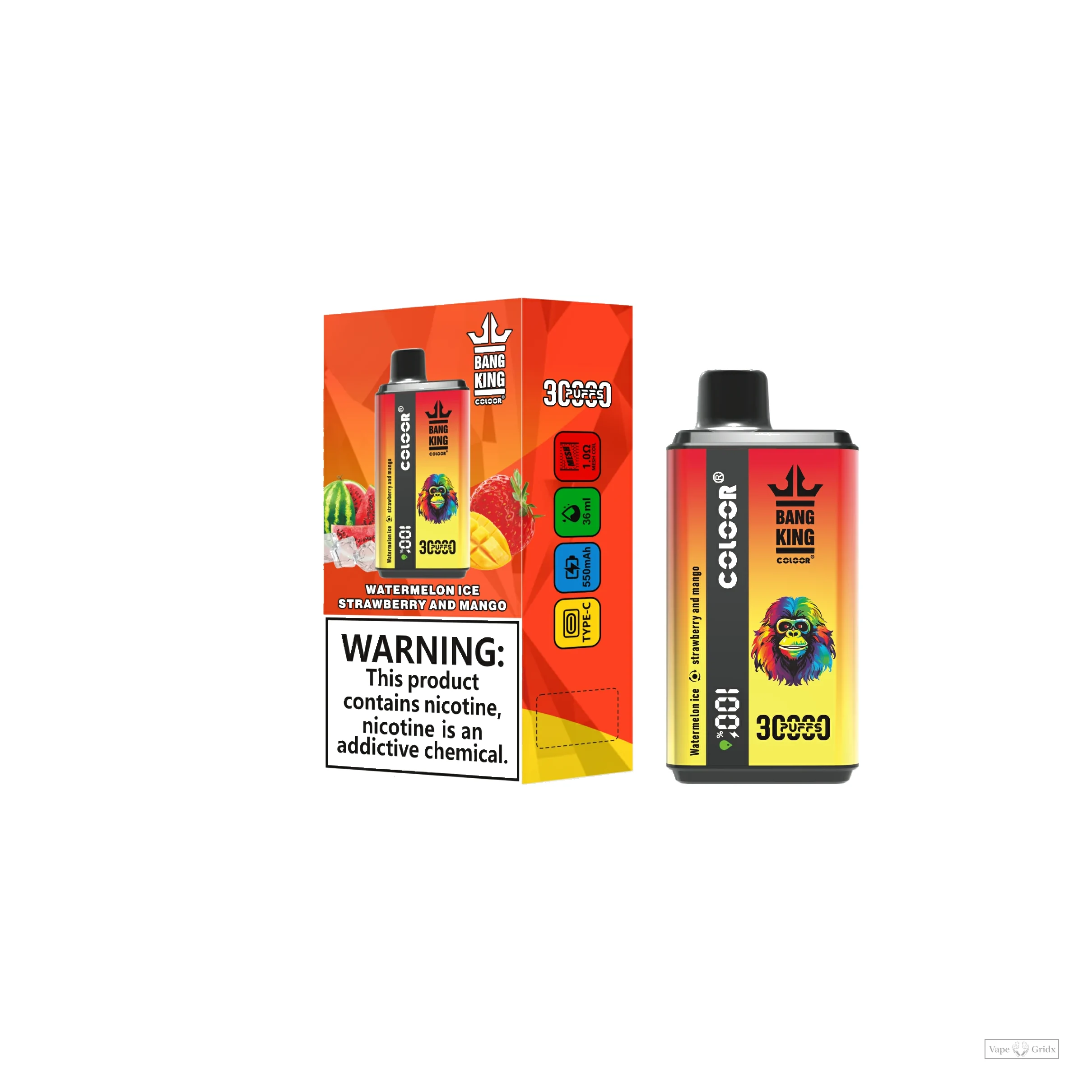 Bang King 30000 30K Züge Mesh Coil Einweg-Vape - image 6