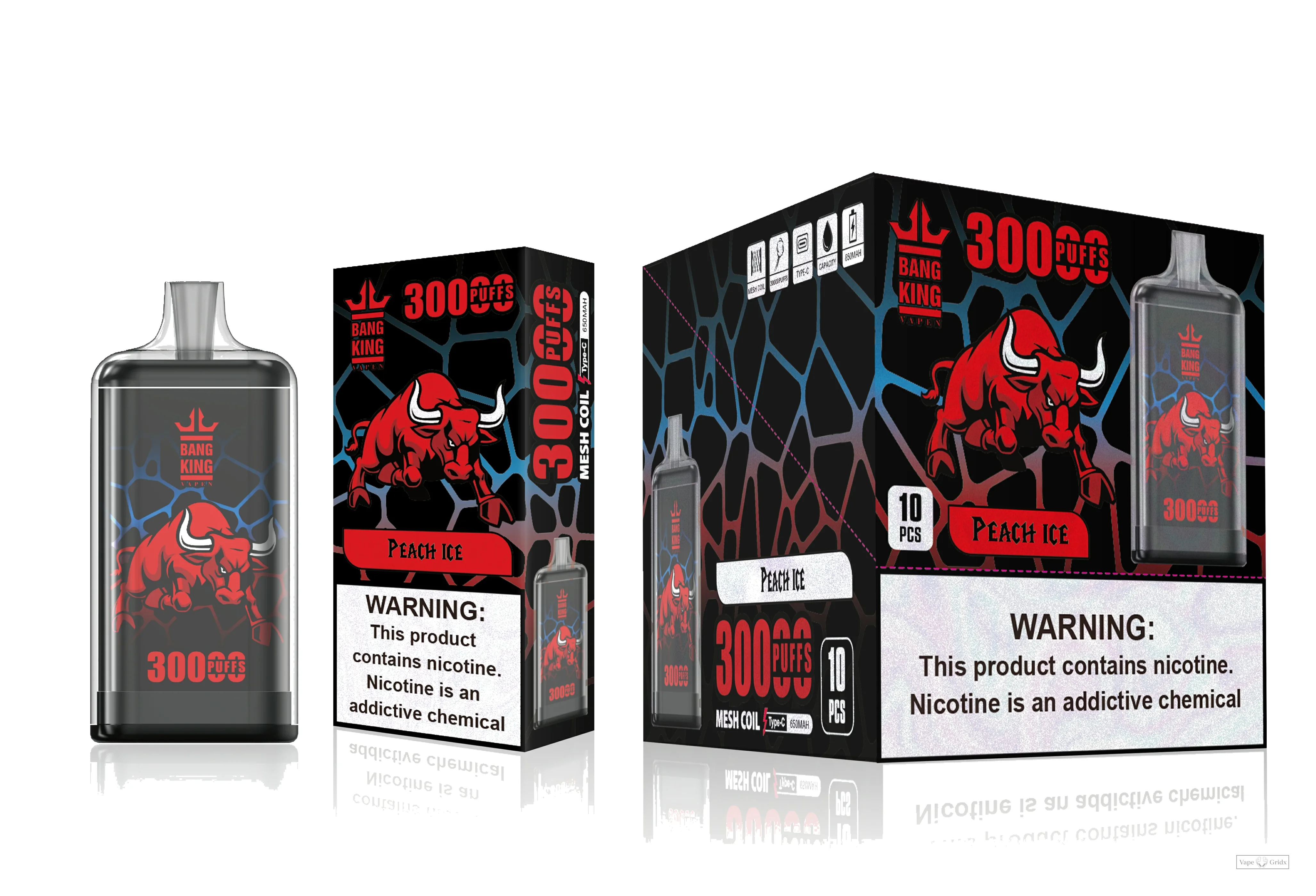 Bang King 30000 30K Züge Dual Mesh Einweg-Vape - image 9