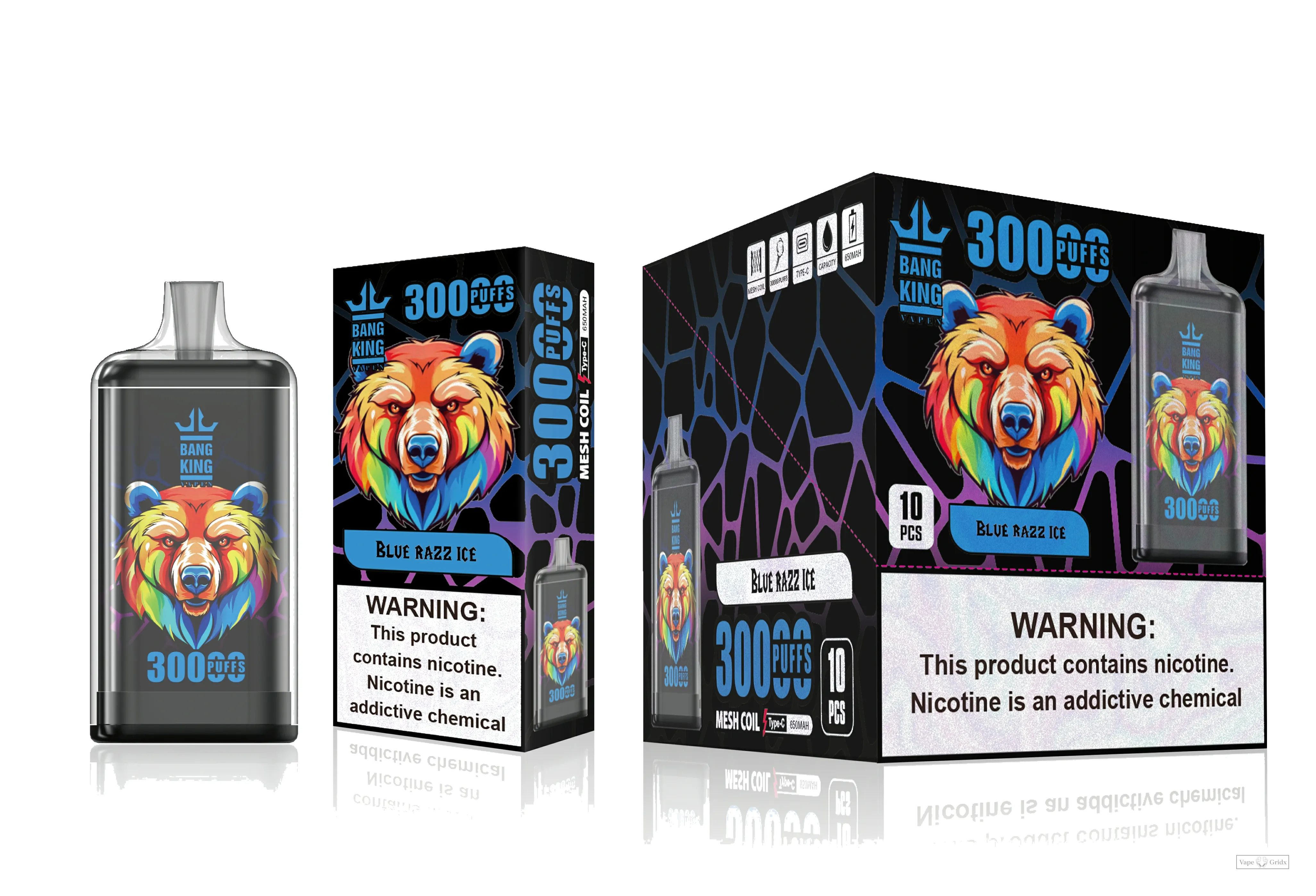 Bang King 30000 30K Züge Dual Mesh Einweg-Vape - image 10
