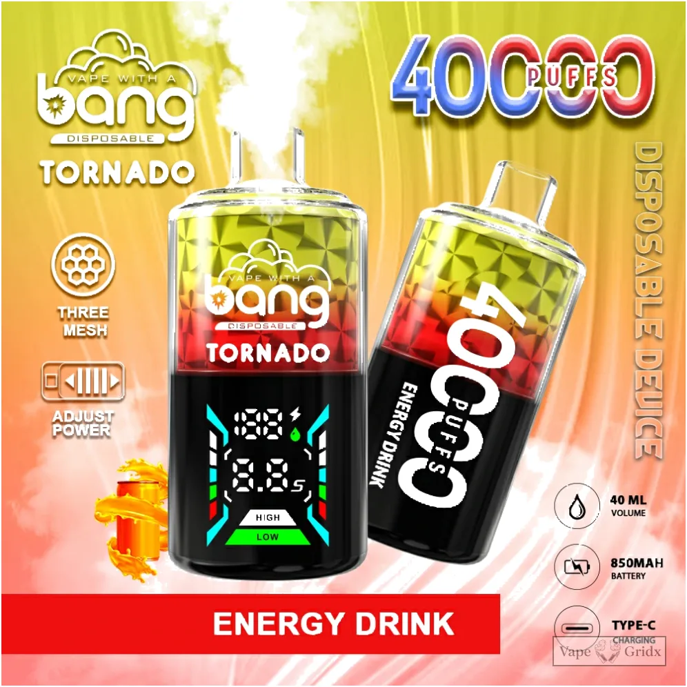Bang Tornado 40000 40K Züge Display Einweg-Vape