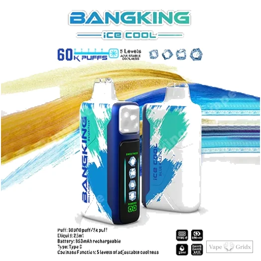 Bang King Ice Cool 60000 60K Züge Display Einweg-Vape - image 4