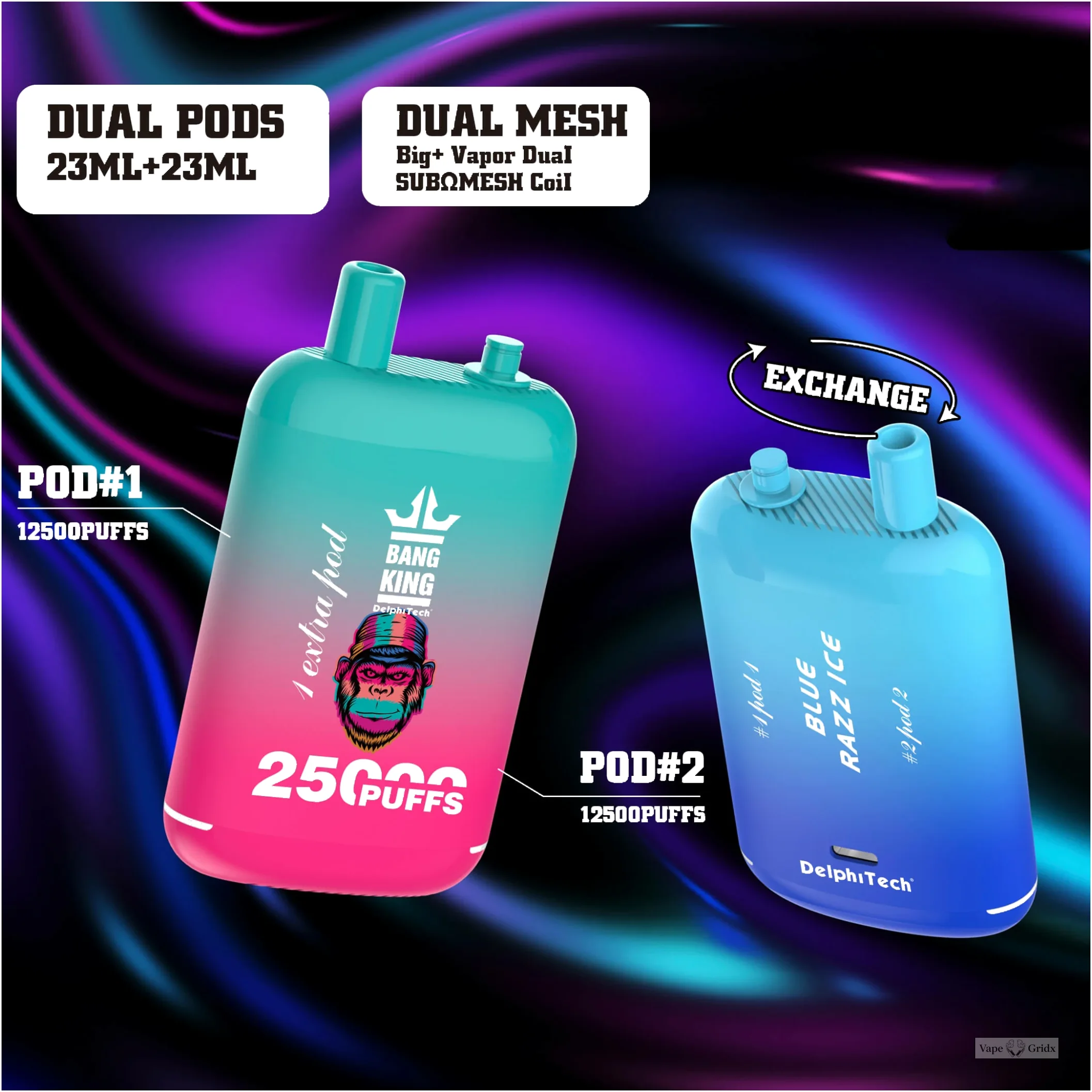 Bang King 25000 25K Züge Dual Pod Einweg-Vape - image 12