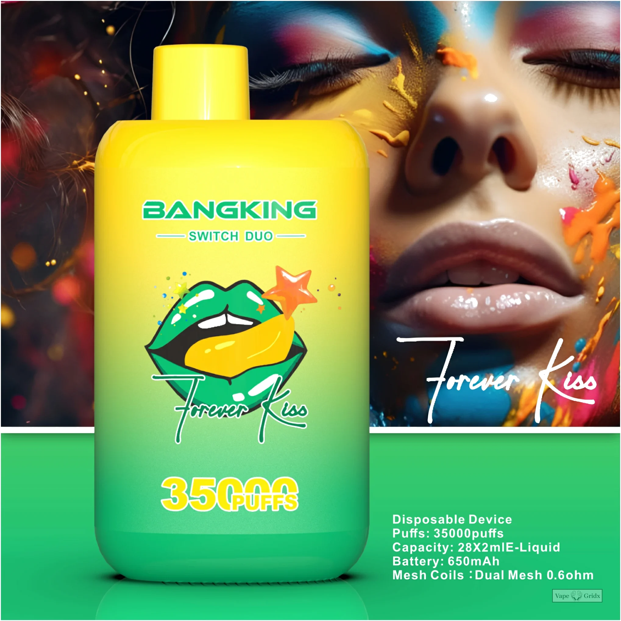 Bang King 35000 35K Züge Dual Geschmack Einweg-Vape - image 4