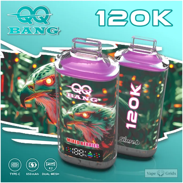 QQ Bang Crystal 120000 120K Züge Einweg-Vape - image 3