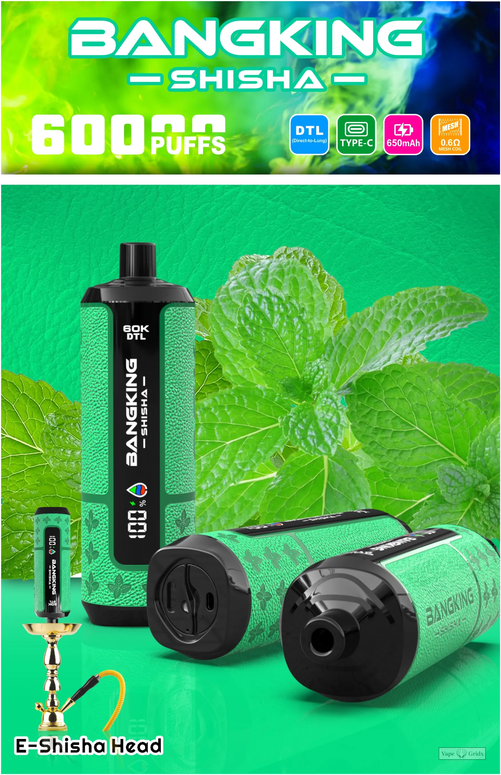 Bang King Shisha 60000 60K Züge Einweg-Vape - image 4