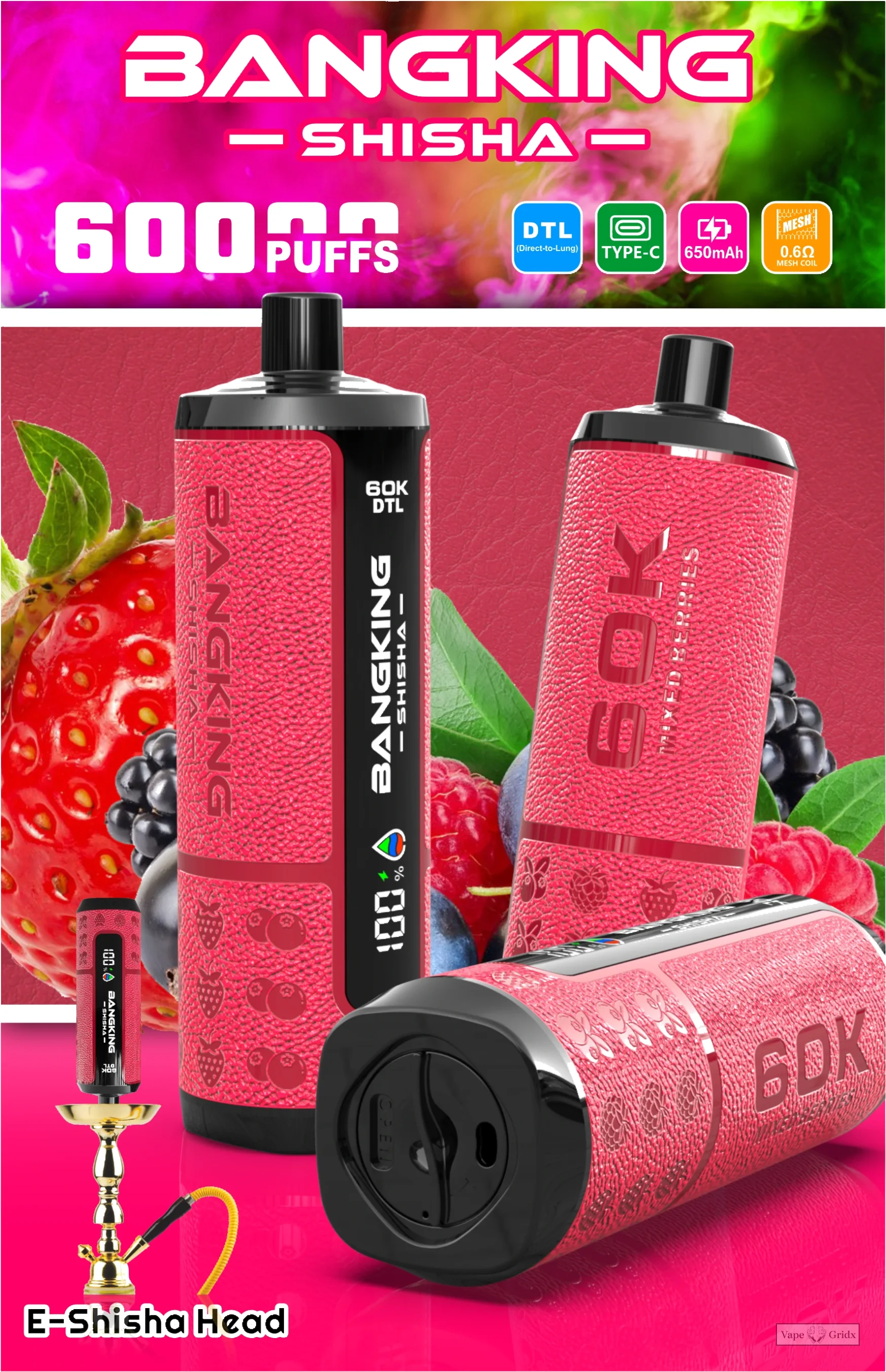 Bang King Shisha 60000 60K Züge Einweg-Vape - image 6