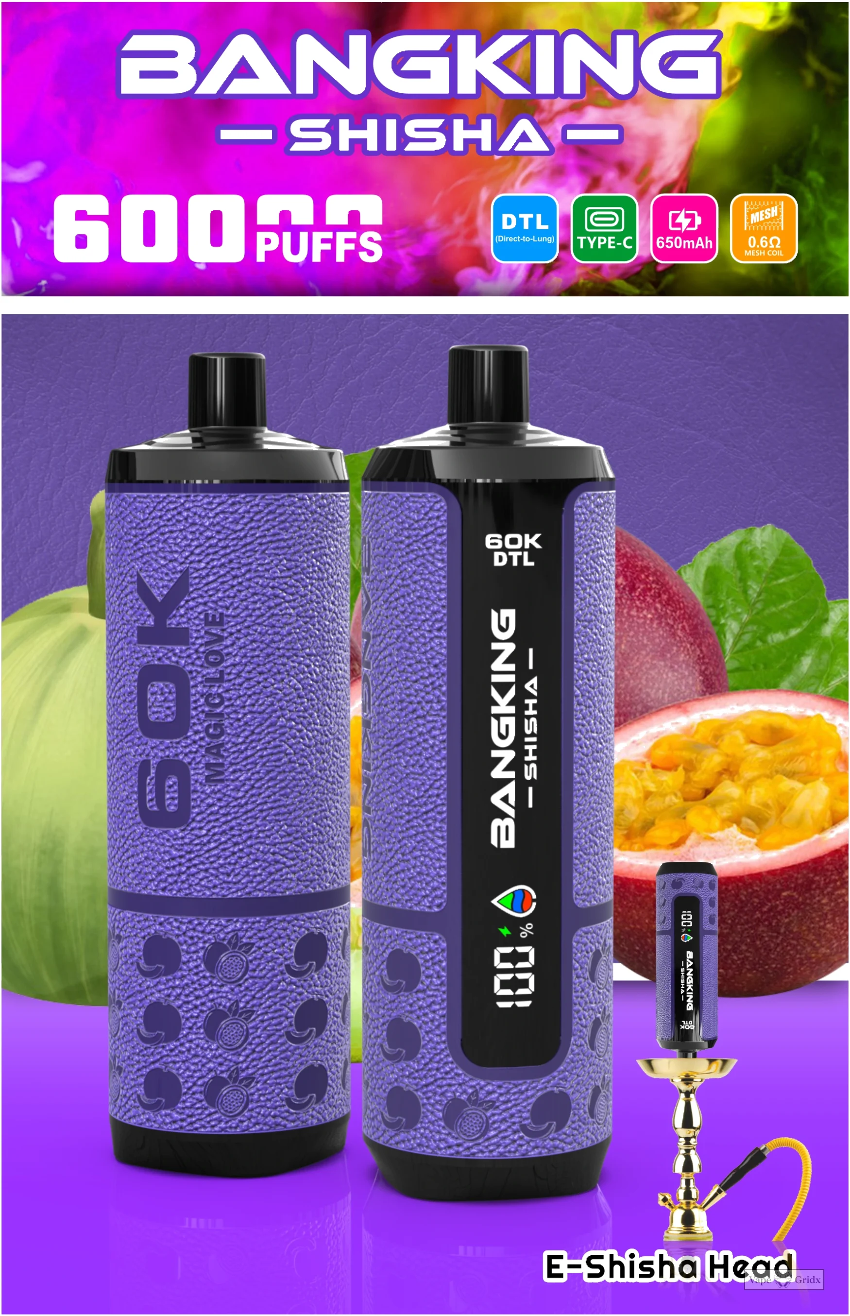 Bang King Shisha 60000 60K Züge Einweg-Vape - image 8