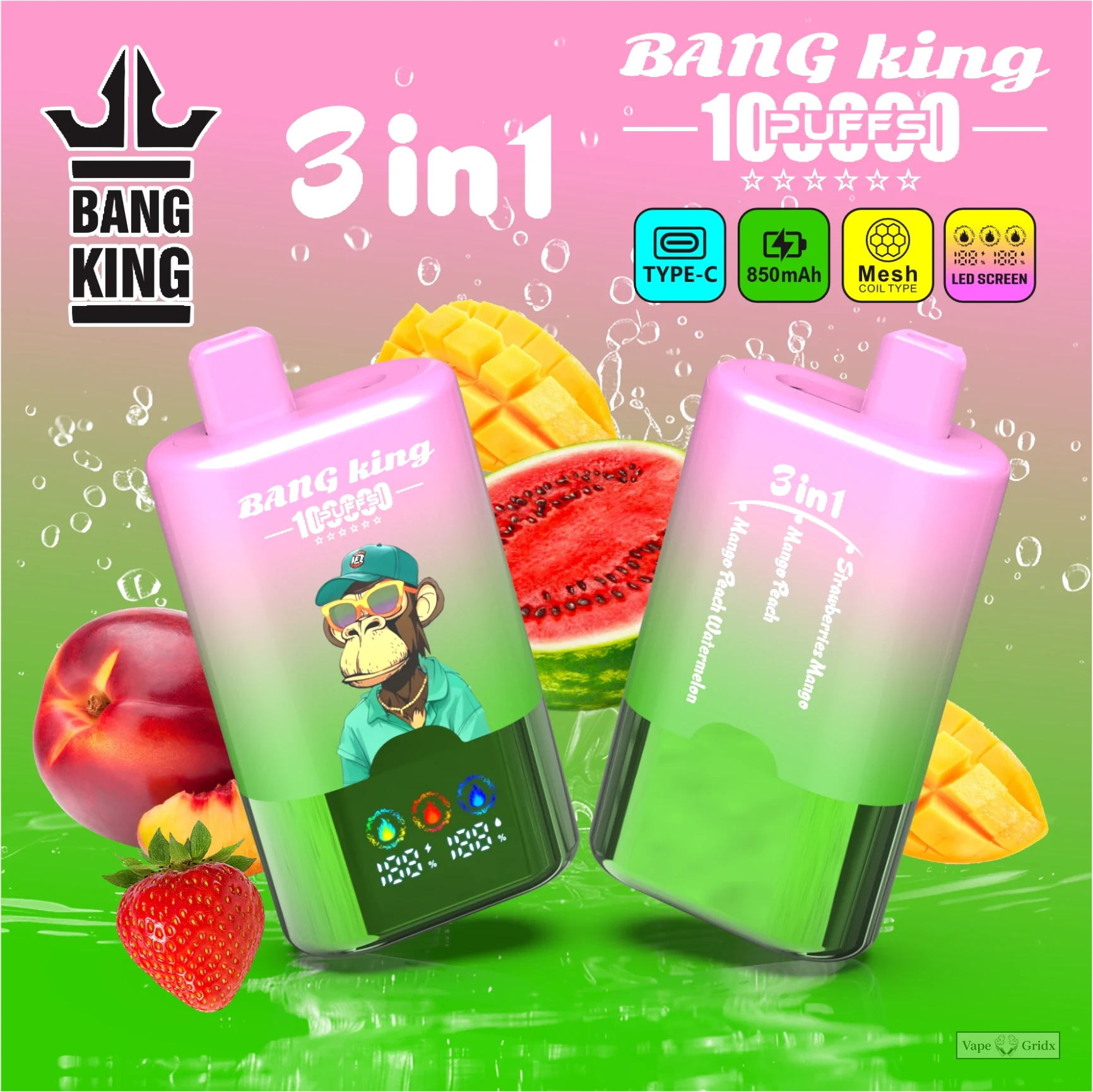 Bang King 100000 100K Züge 3-in-1 Einweg-Vape - image 12