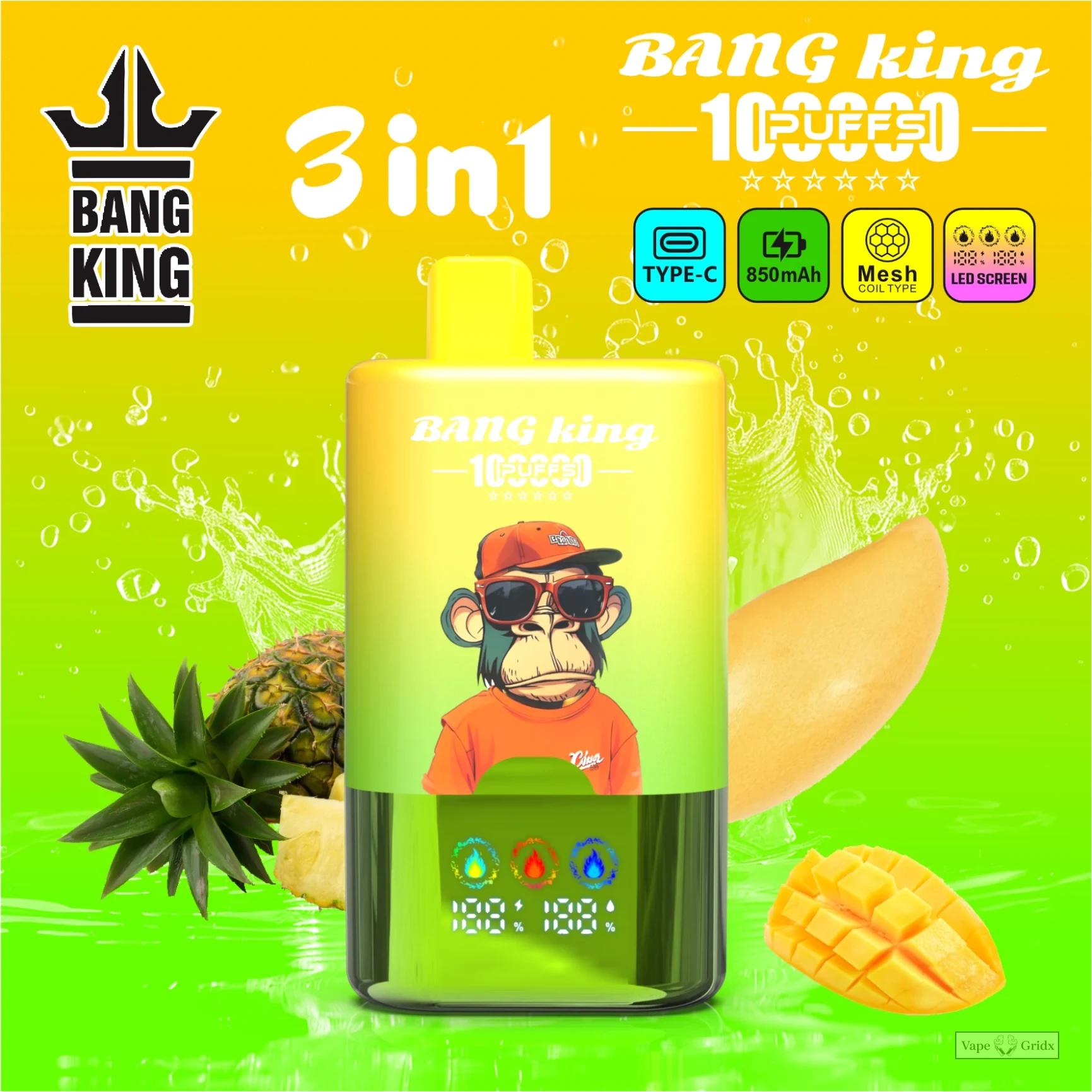 Bang King 100000 100K Züge 3-in-1 Einweg-Vape - image 4
