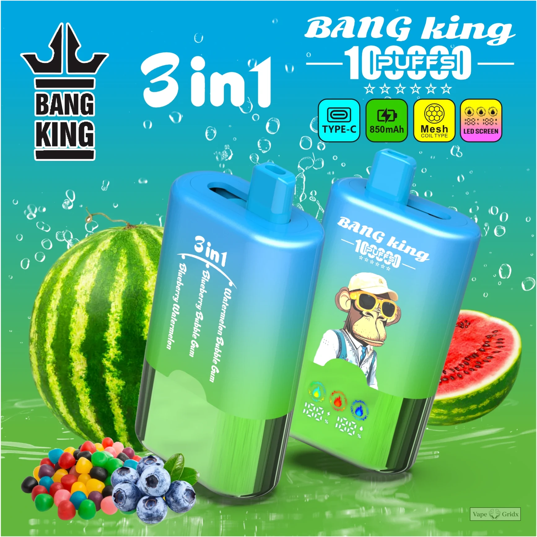 Bang King 100000 100K Züge 3-in-1 Einweg-Vape - image 7