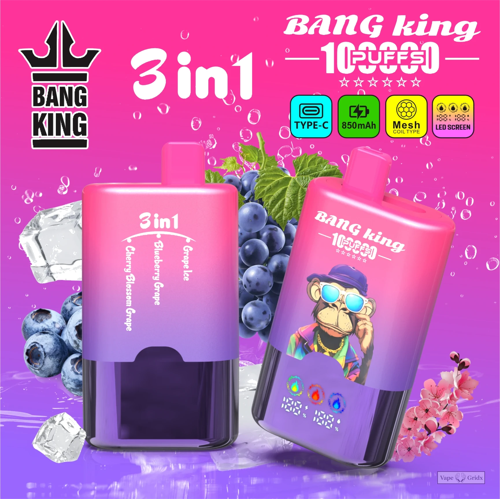 Bang King 100000 100K Züge 3-in-1 Einweg-Vape - image 9