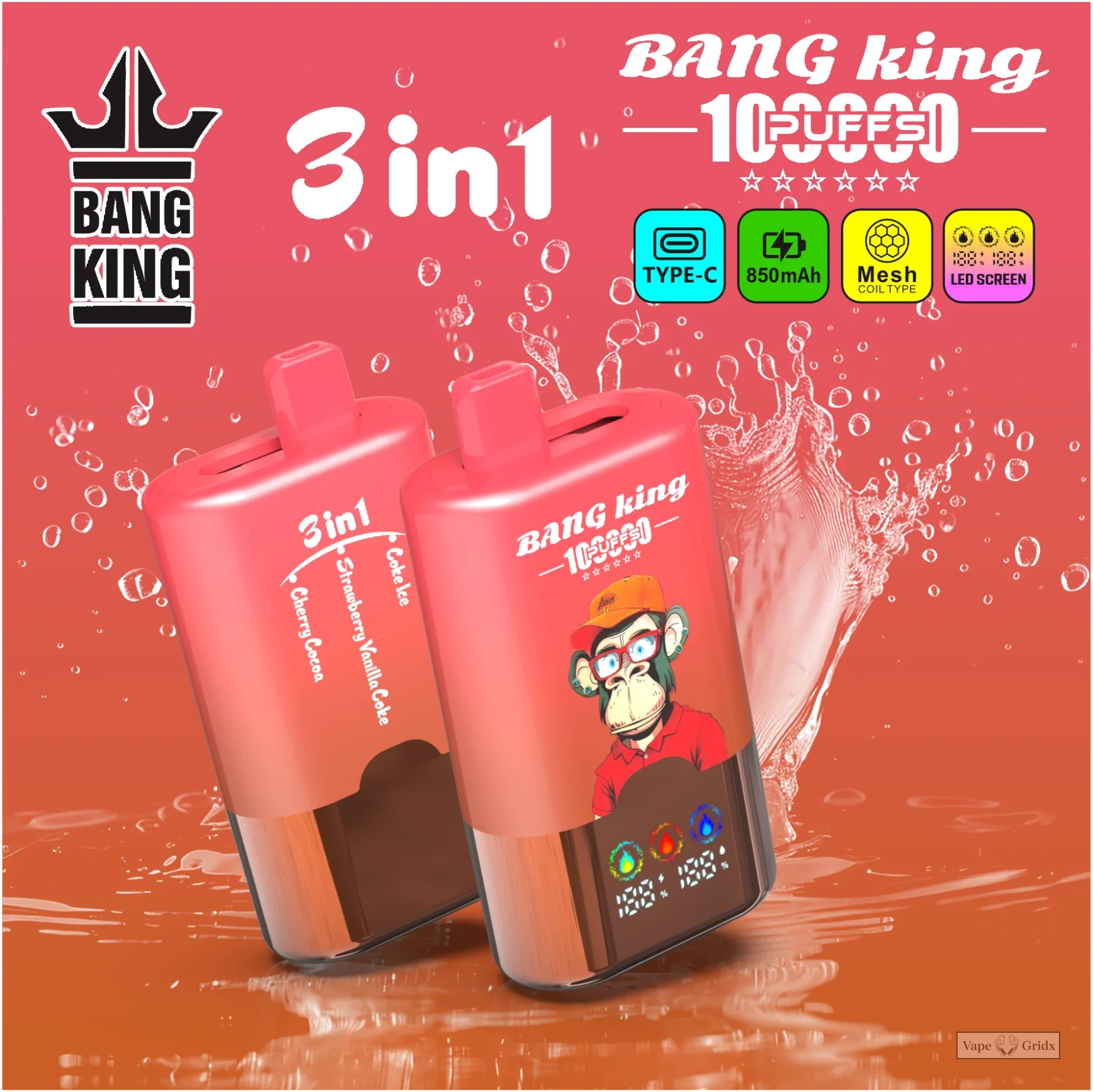 Bang King 100000 100K Züge 3-in-1 Einweg-Vape - image 10