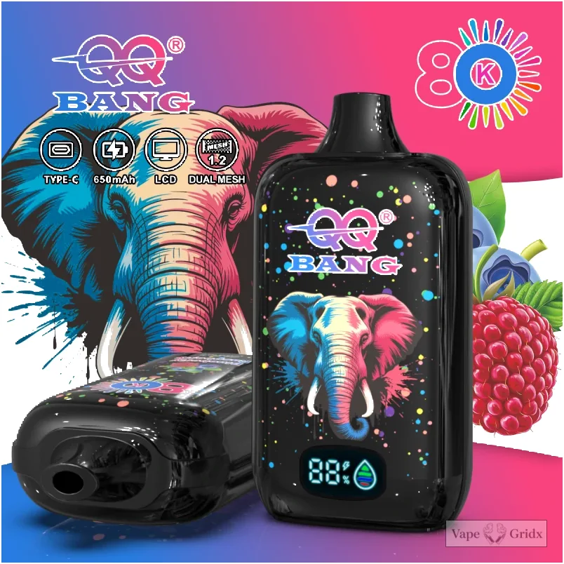 QQ BANG 80000 80K Züge mit Display Einweg-Vape - image 2