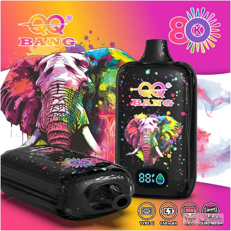 QQ BANG 80000 80K Züge mit Display Einweg-Vape - image 6
