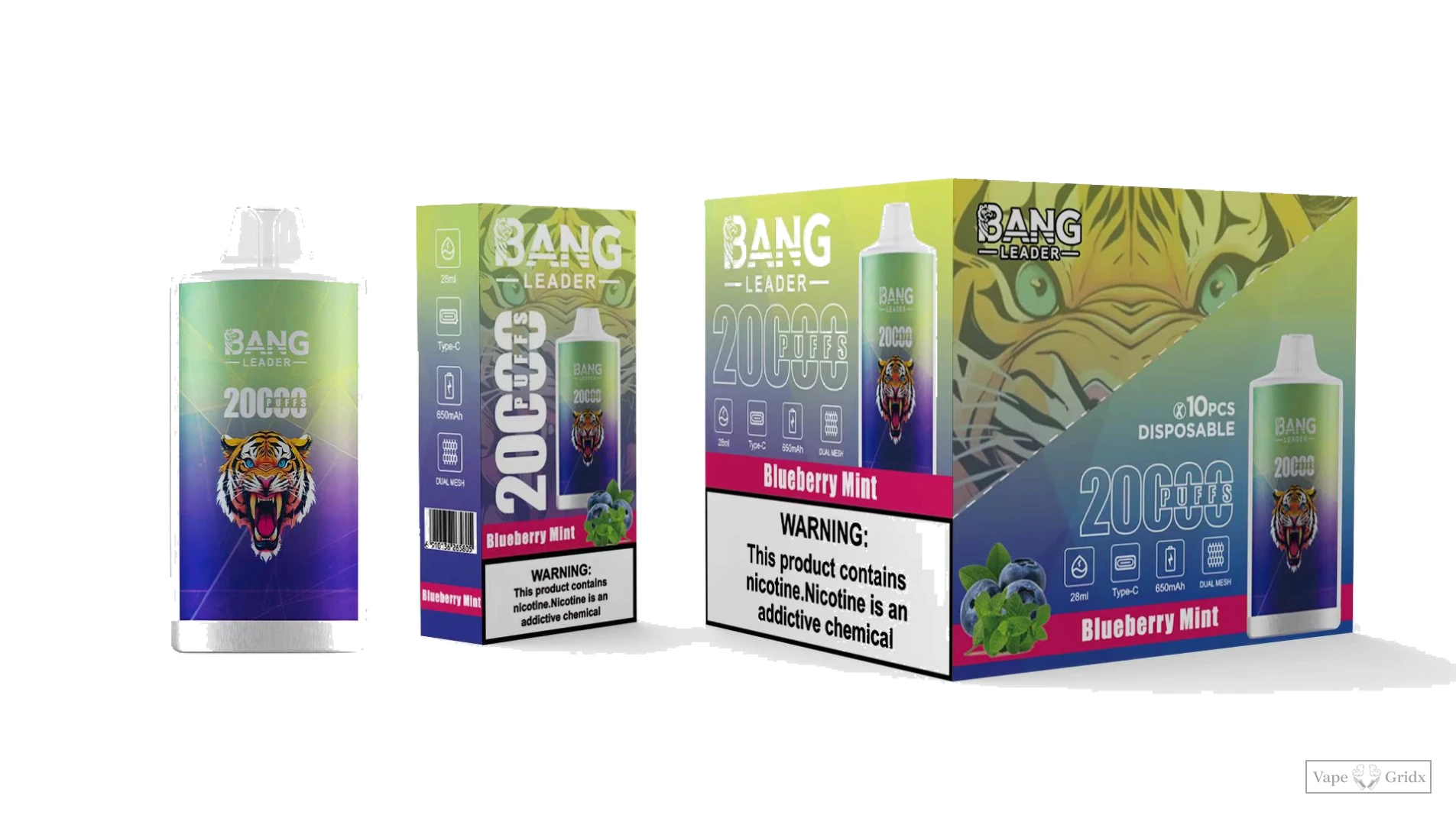Bangleader 20000 20K Züge Advanced Mesh Einweg-Vape - image 2