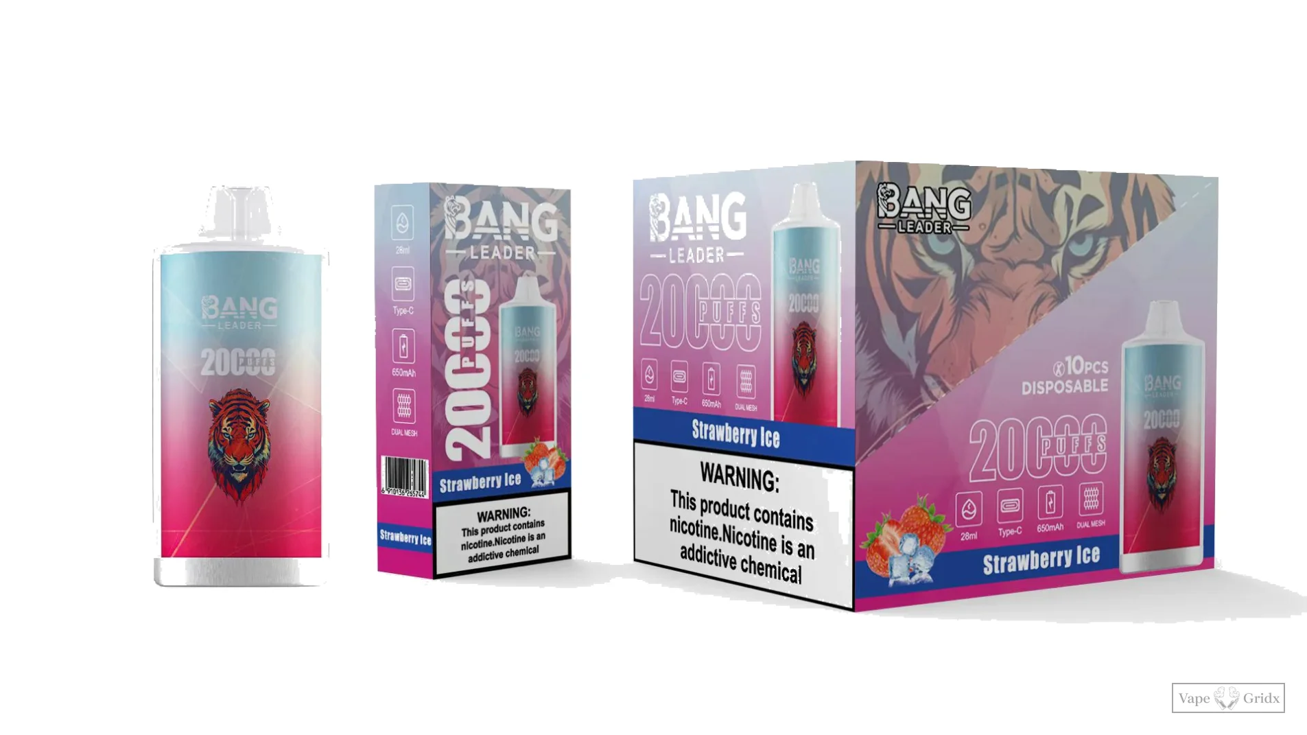 Bangleader 20000 20K Züge Advanced Mesh Einweg-Vape - image 6