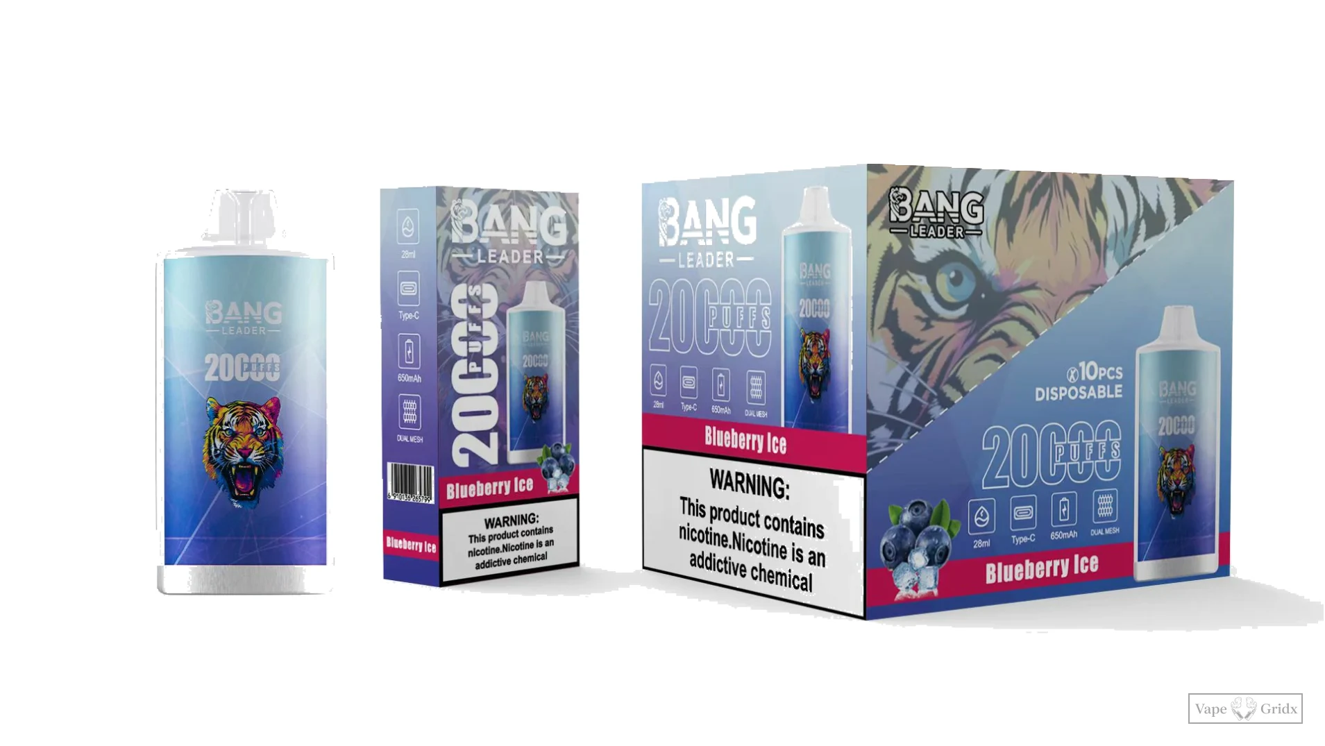 Bangleader 20000 20K Züge Advanced Mesh Einweg-Vape - image 8